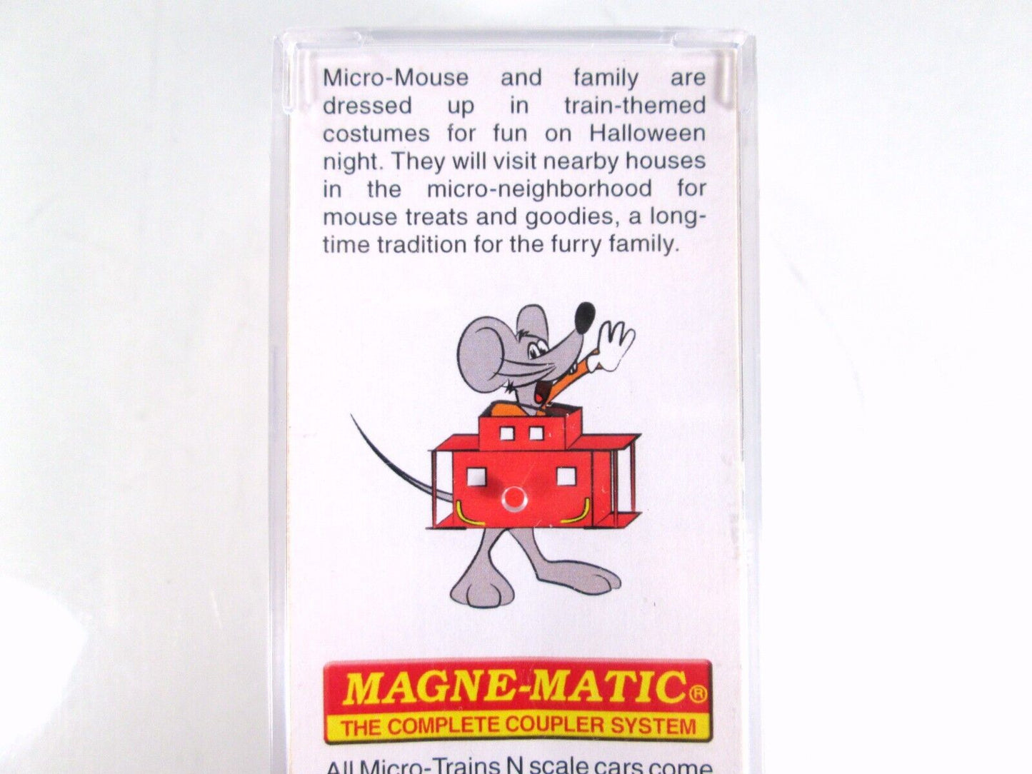 N Scale **HAPPY HALLOWEEN** Micro-Mouse 60' Box Car 2021 - Micro Trains 10200160