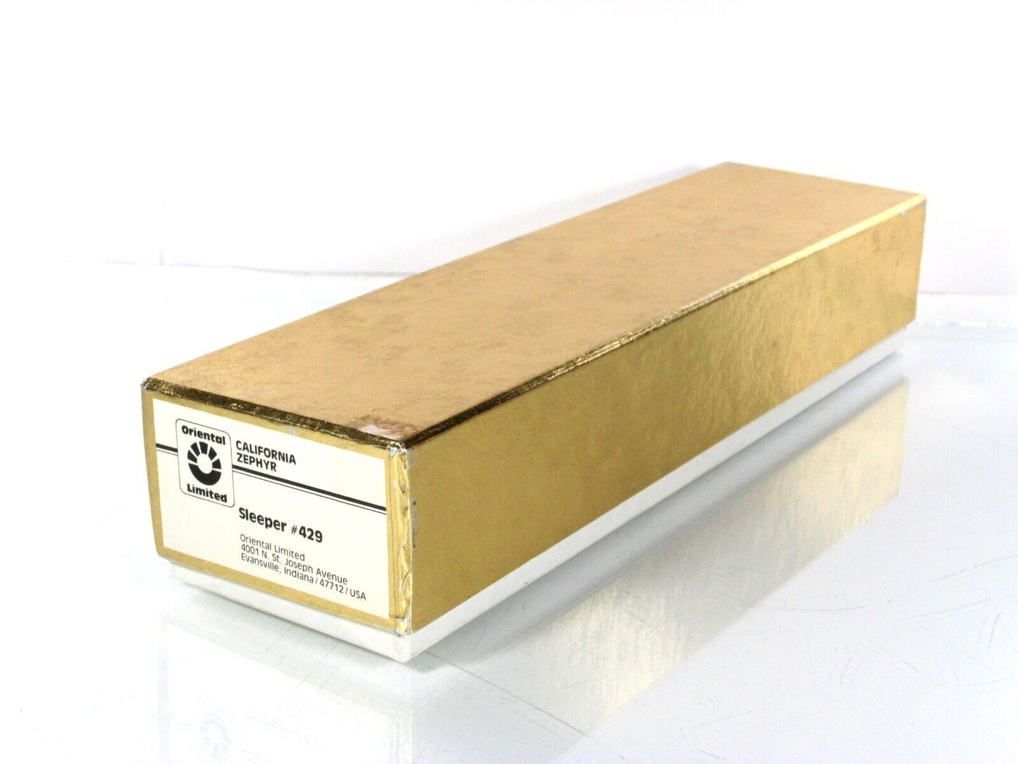 HO Scale BRASS ***CALIFORNIA ZEPHYR*** Sleeper #429 ---- ORIENTAL LIMITED