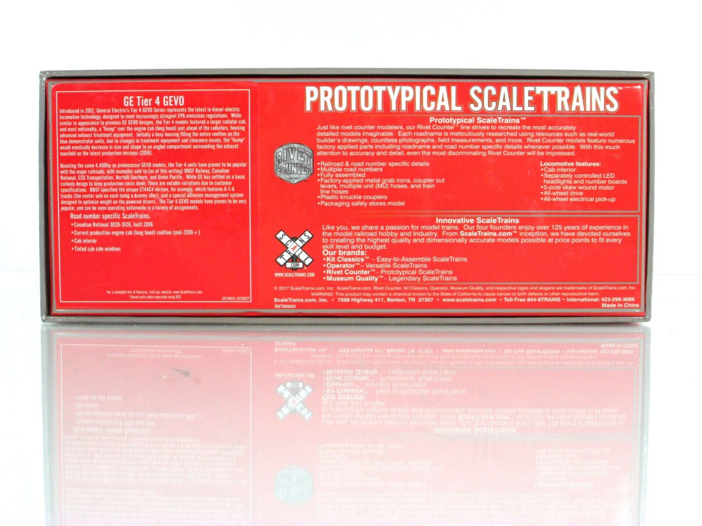 N Scale **CANADIAN NATIONAL** GEVO ET44AC #3062 -- ScaleTrains SXT30623, DCC Rdy