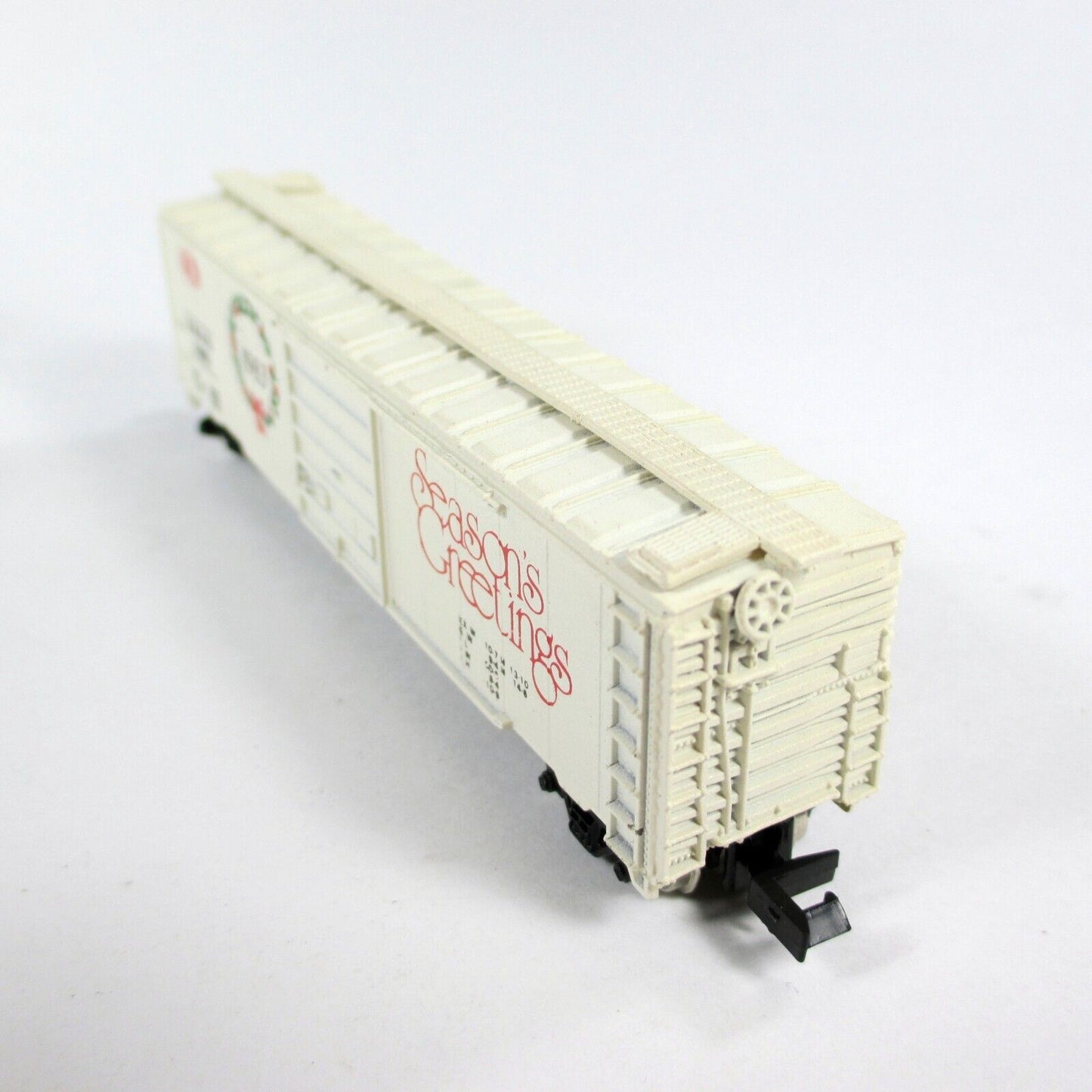 N Scale CHRISTMAS SEASON'S GREETINGS 50' Box Car --- XMAS 1983 ---- Con-Cor 8306