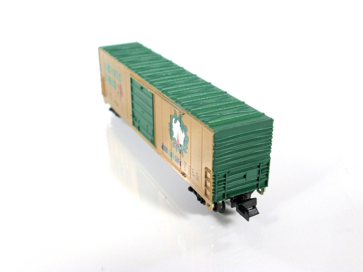 N Scale ***NORTH POLE EXPRESS*** Christmas 50' Box Car, BEV 1996 - Bev-Bel 10058