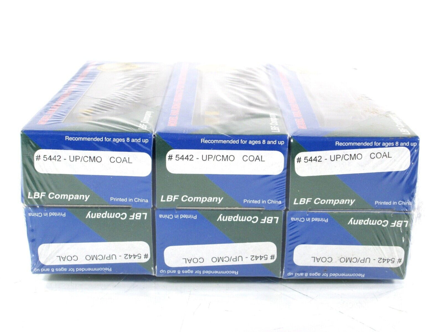 N Scale ***UNION PACIFIC / CMO*** Twin-Tub Coalporter 6-Pack Set 1 ---- LBF 5442