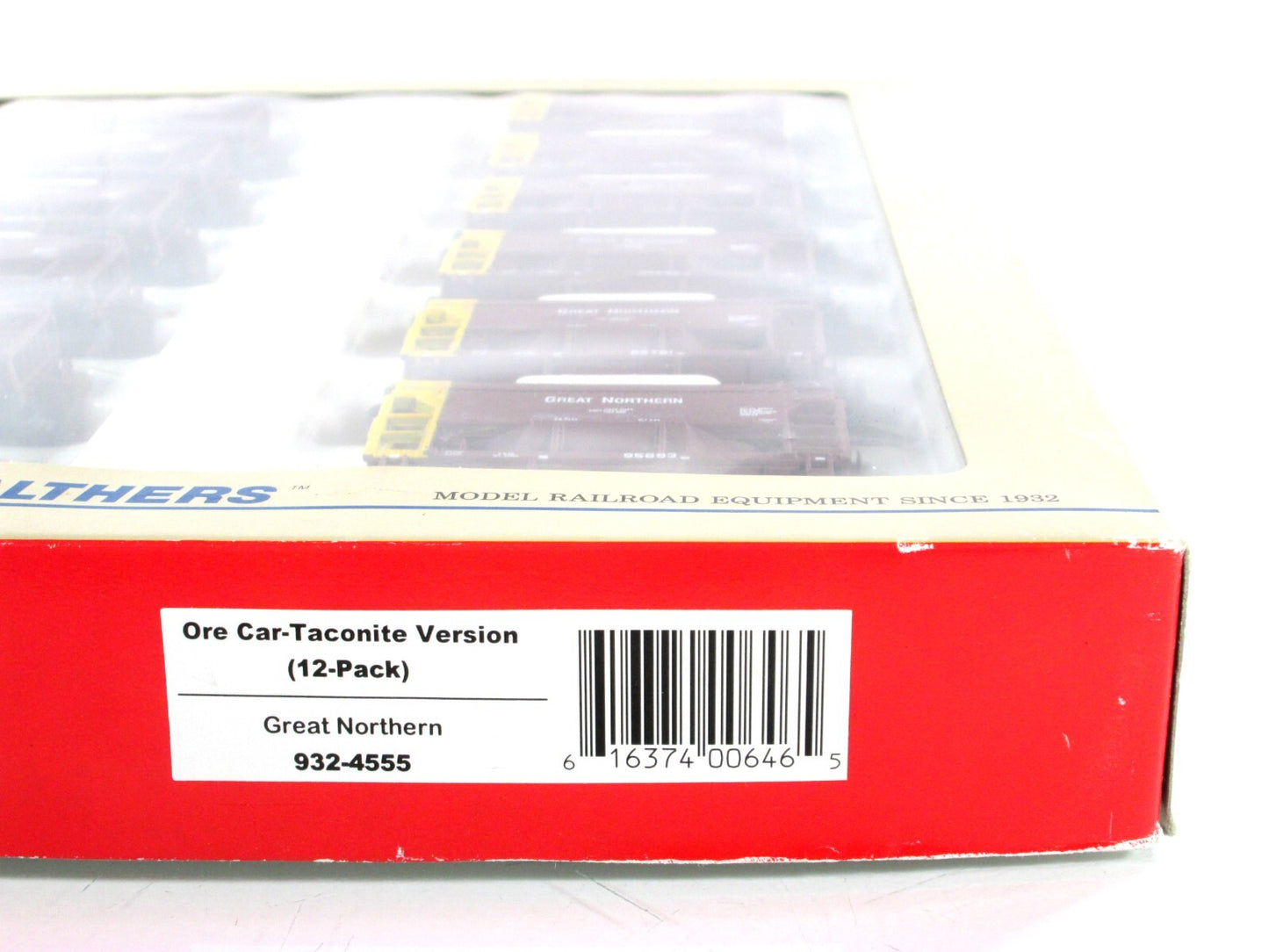 HO Scale **GREAT NORTHERN** Taconite Mining Ore Car 12-Pack -- Walthers 932-4555