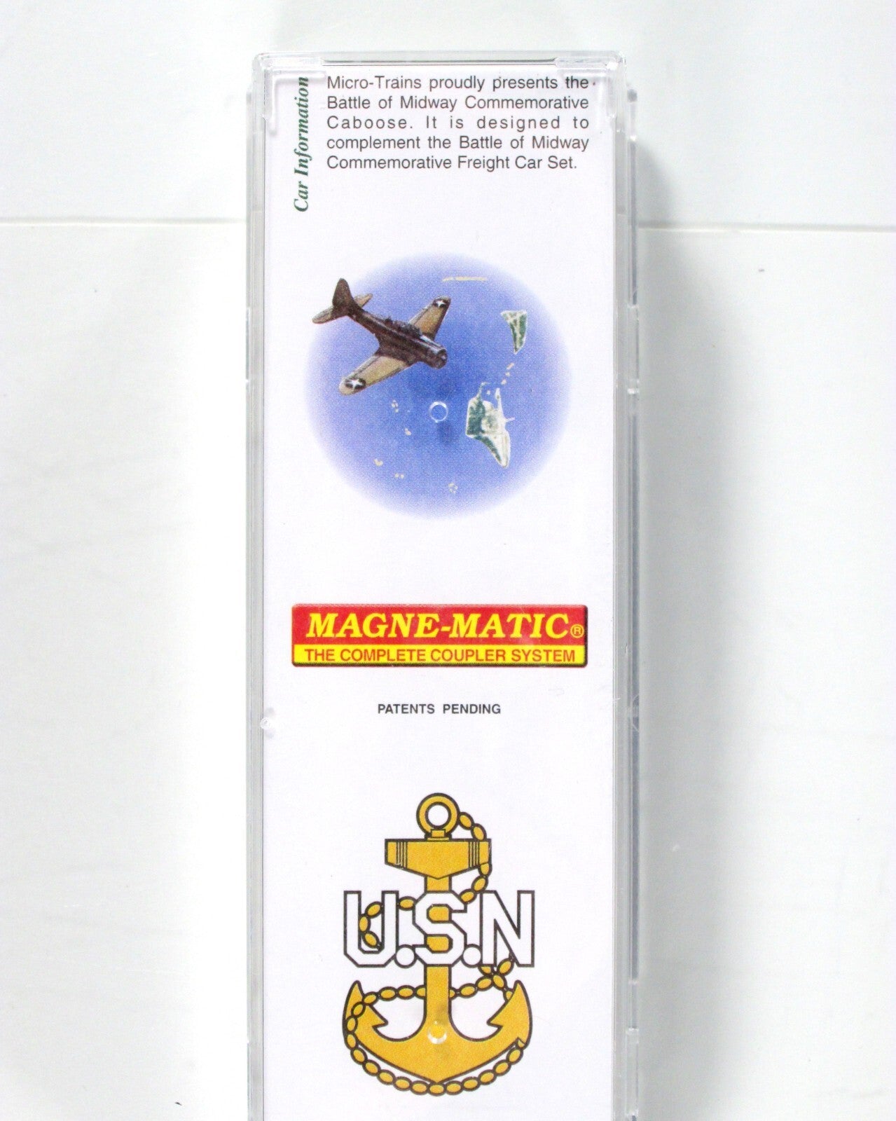N Scale USN ***MIDWAY ISLANDS*** Battleship Row Caboose -- Micro Trains 10050089