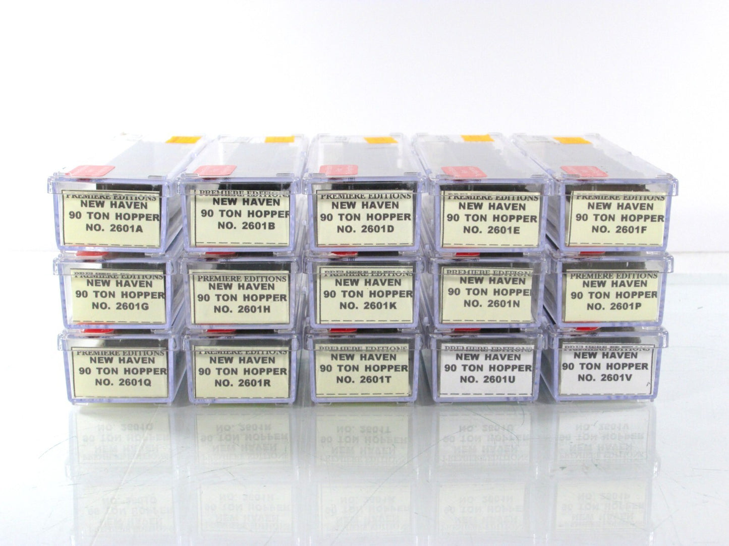 N Scale **NEW HAVEN** Coal Hopper 15-Set - Premiere Editions, Atlas 2601 **RARE