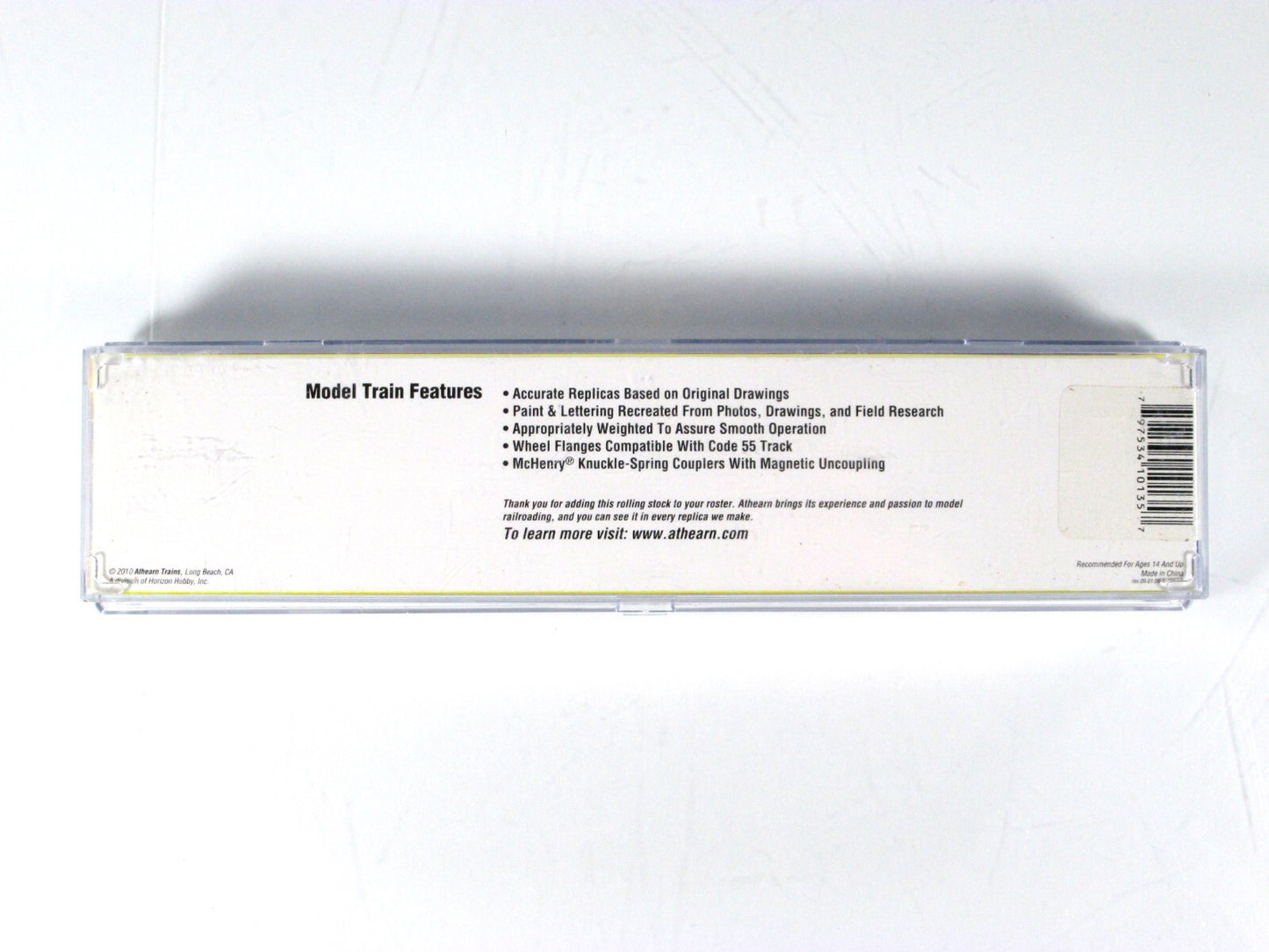N Scale ***NORTHSTAR*** Bombardier Commuter Control Car #604 ----- Athearn 10135