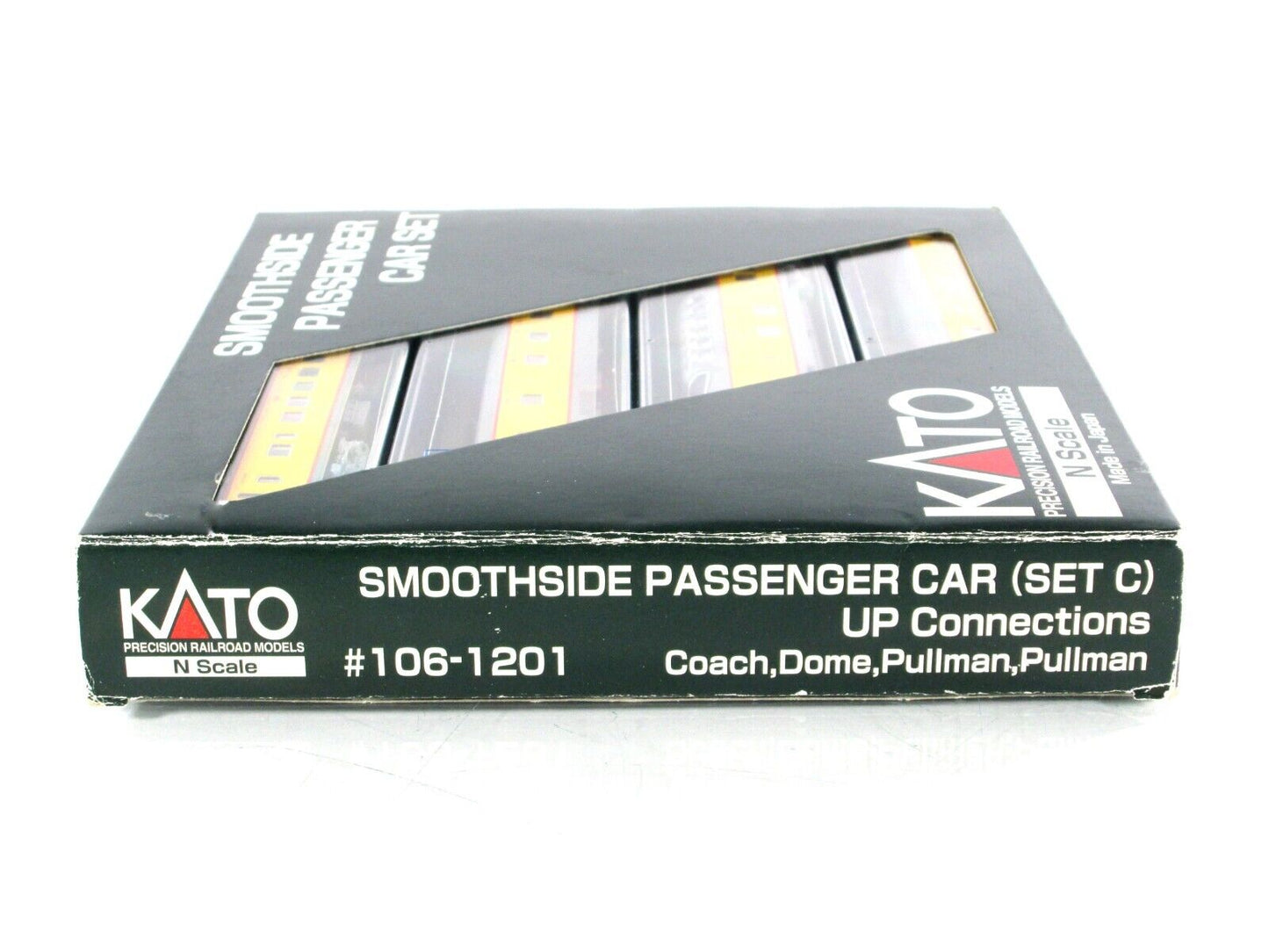 N Scale **UNION PACIFIC** Smoothside Passenger Car 4-Pack, Set C - Kato 106-1201