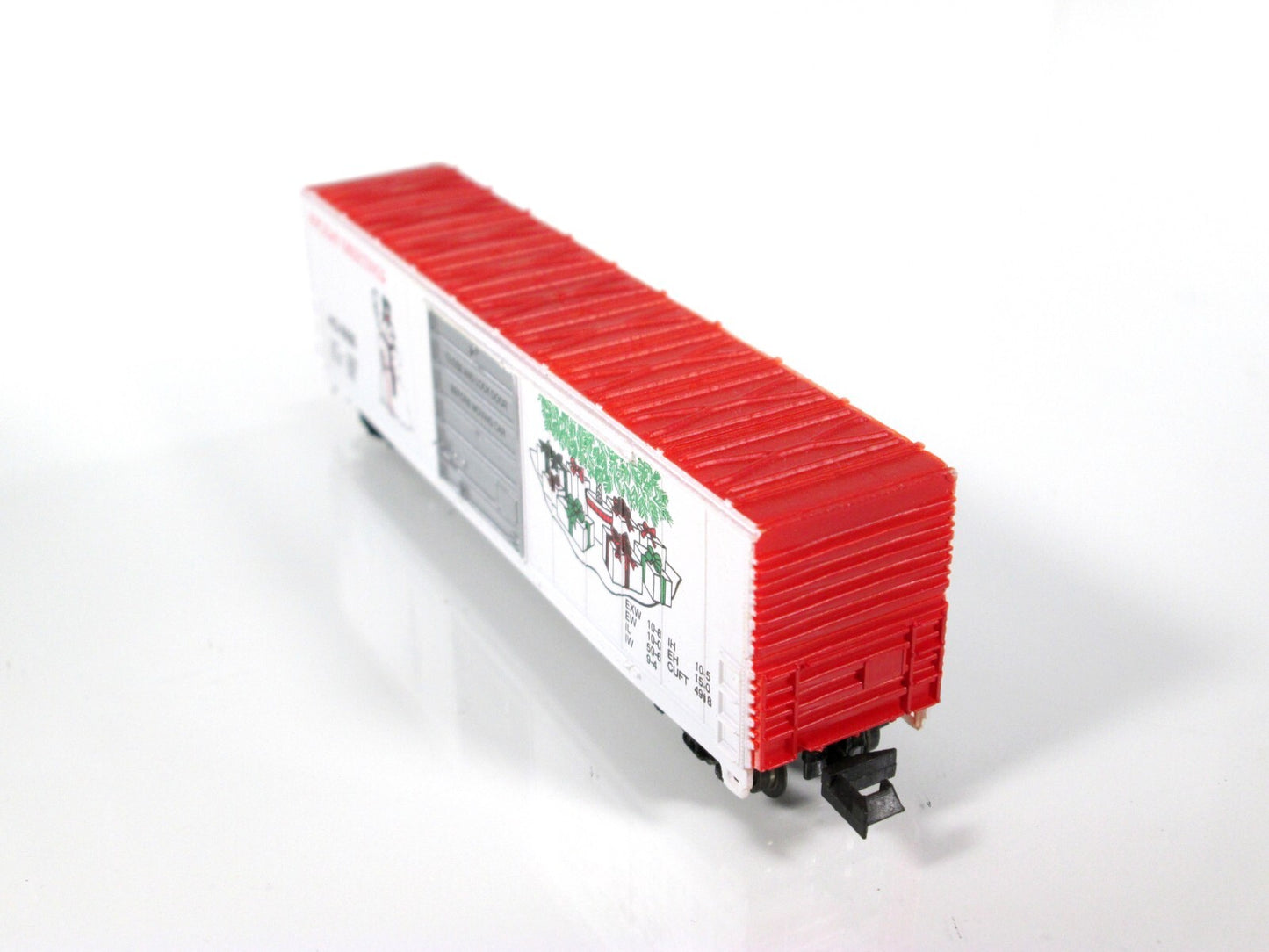 N Scale **HOLIDAY GREETINGS / MERRY CHRISTMAS** Box Car, HG 6993 - Bev-Bel 10047