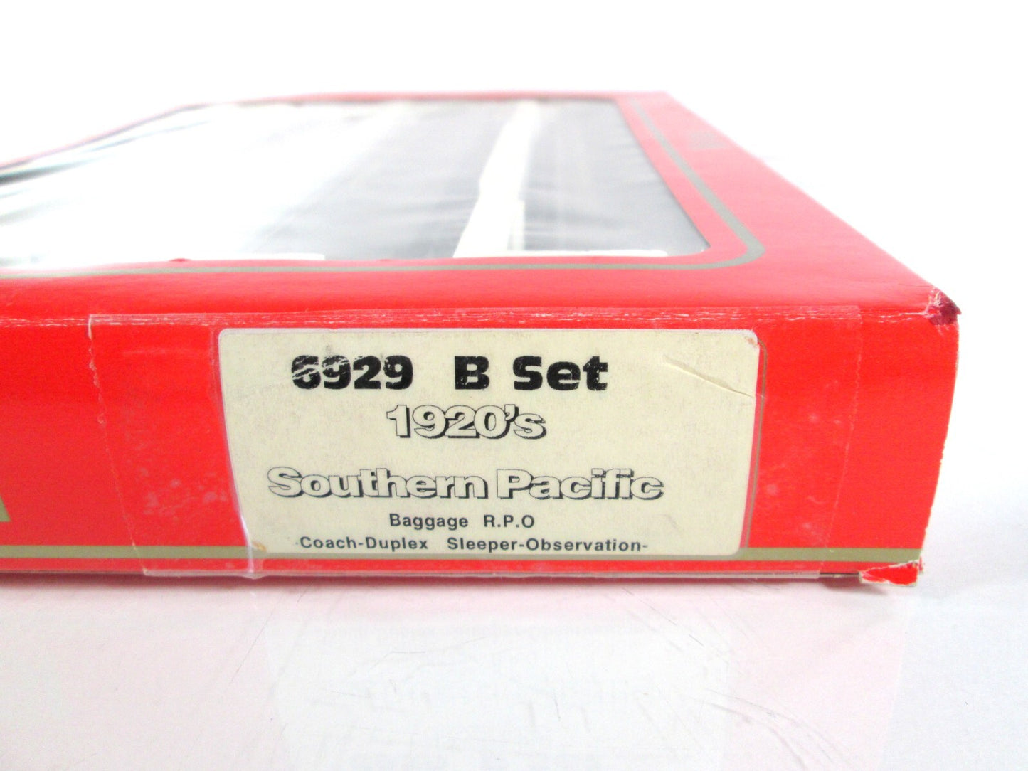 HO Scale ***SOUTHERN PACIFIC*** 1920s Passenger 4-Car Set B ---- Rivarossi 6929