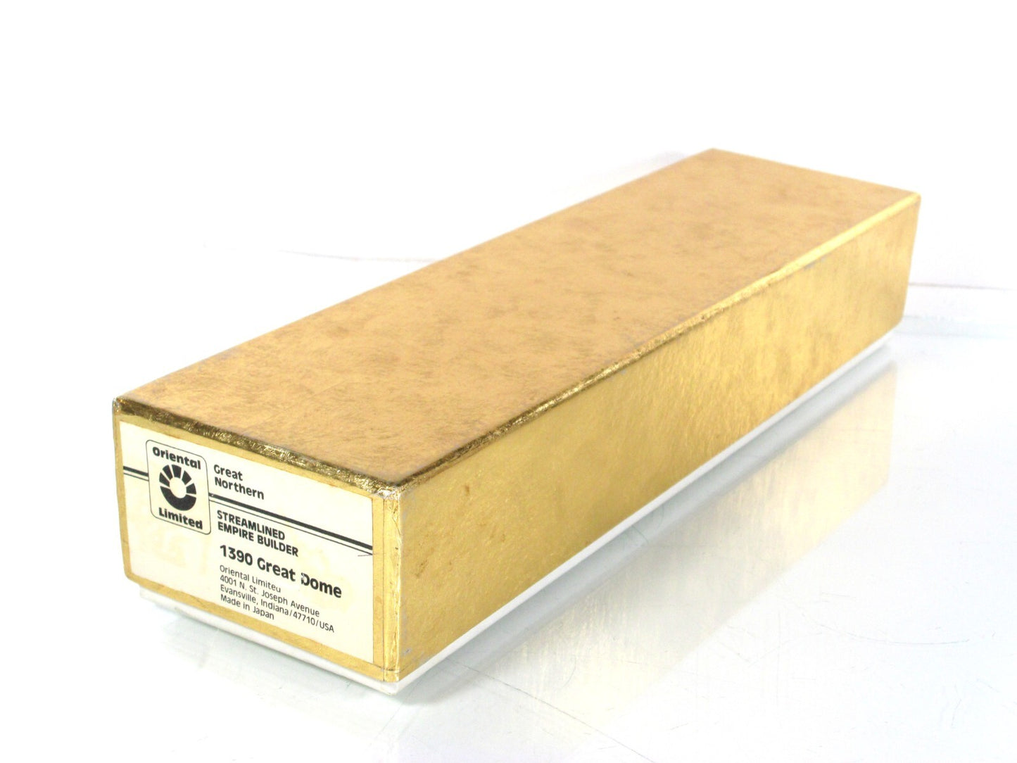 HO Scale BRASS ***GREAT NORTHERN EMPIRE BUILDER*** Dome #1390 - ORIENTAL LIMITED