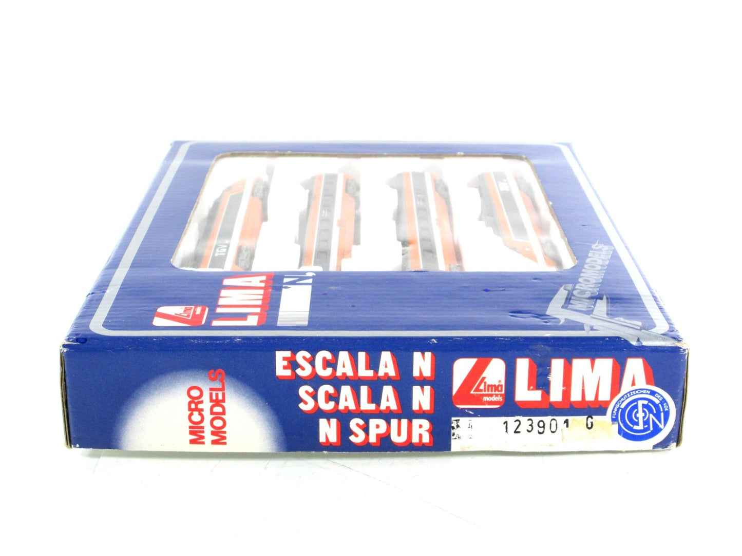N Scale ***TGV - FRANCE*** High Speed Locomotive, Passenger Set -- Lima 123901 G