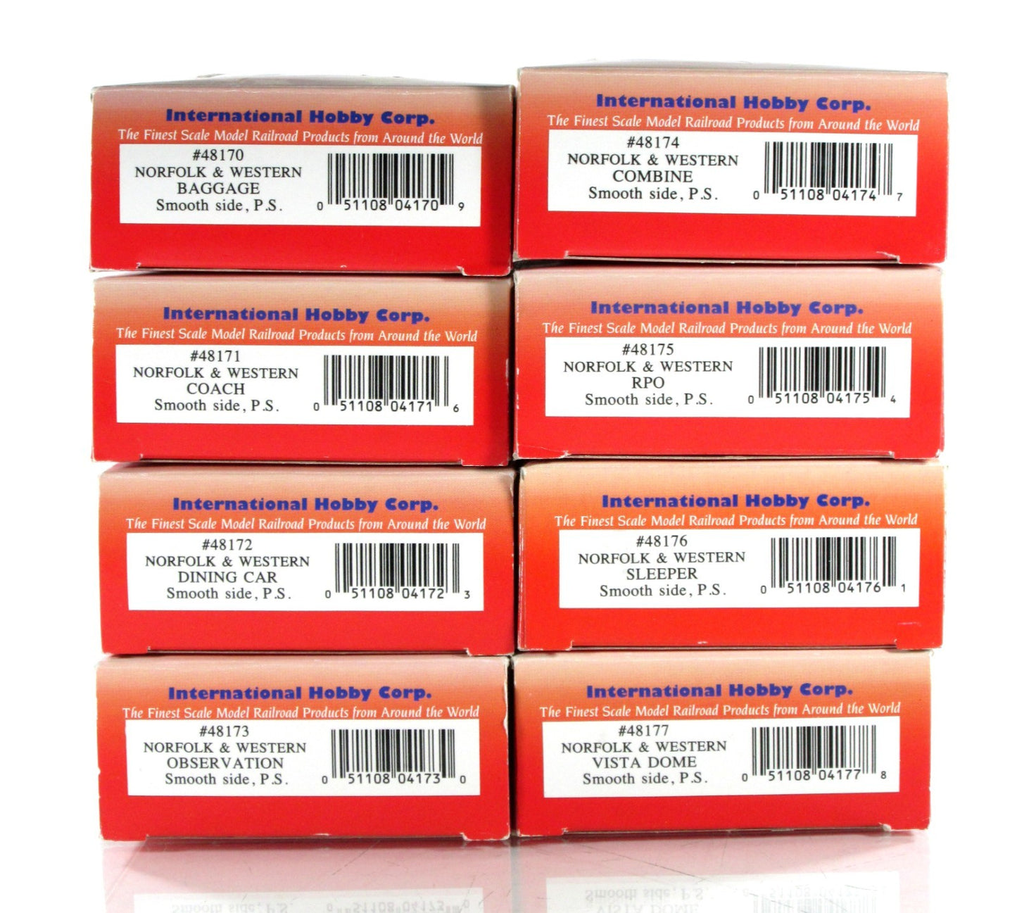 HO Scale ***NORFOLK WESTERN - POWHATAN ARROW** 8-Pack - IHC 48178, Knuckle Cplrs