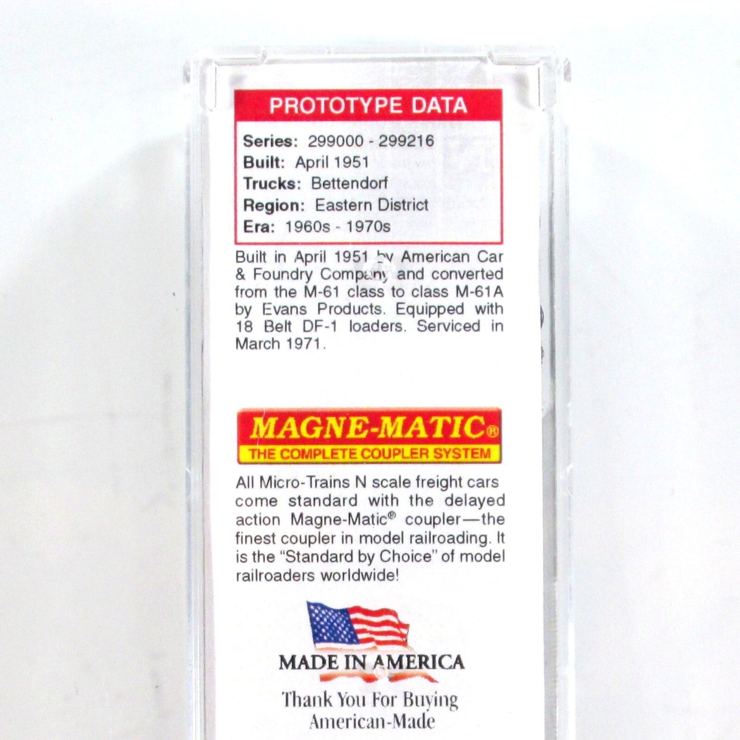N Scale *BALTIMORE & OHIO* Weathered 50' Box Car #299202 - Micro Trains 03144390