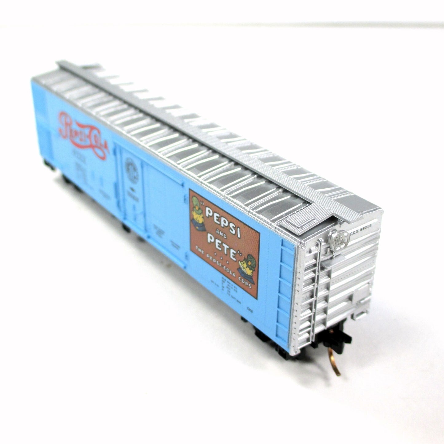 N Scale ***PEPSI-COLA*** PEPSI PETE COPS Reefer, PCEX 69014 - Micro Trains 69130