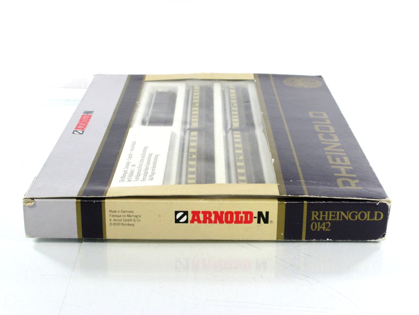 N Scale ***RHEINGOLD EXPRESS*** Deutsche Reichsbahn Passenger Set -- Arnold 0142