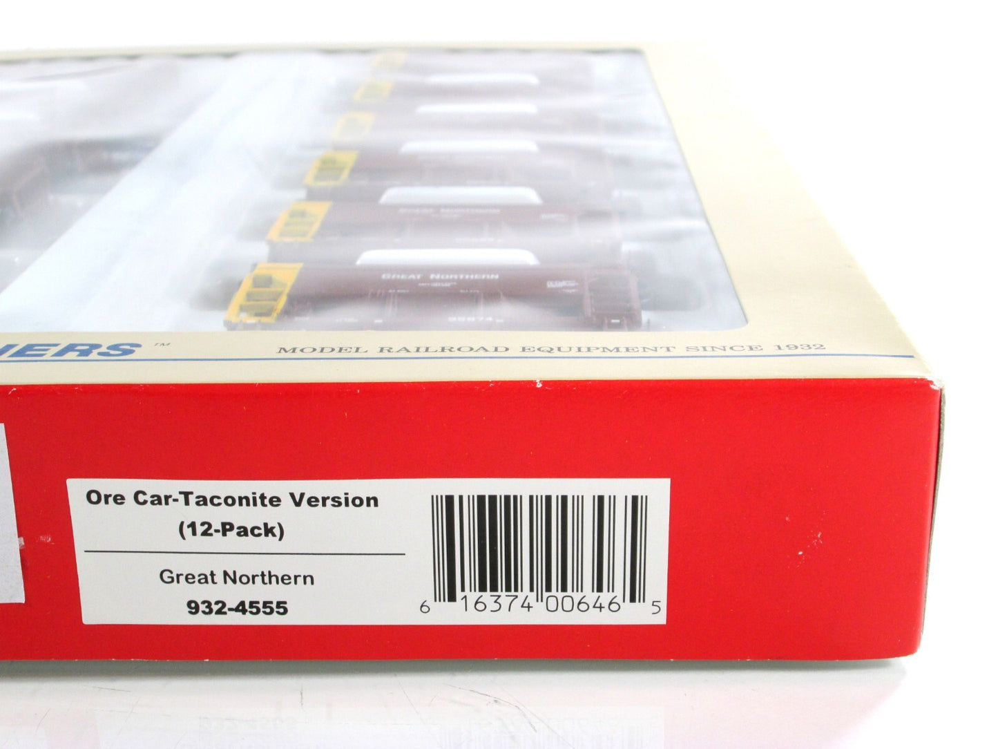 HO Scale ***GREAT NORTHERN*** Taconite Mining Ore Car 12-Pack -Walthers 932-4555