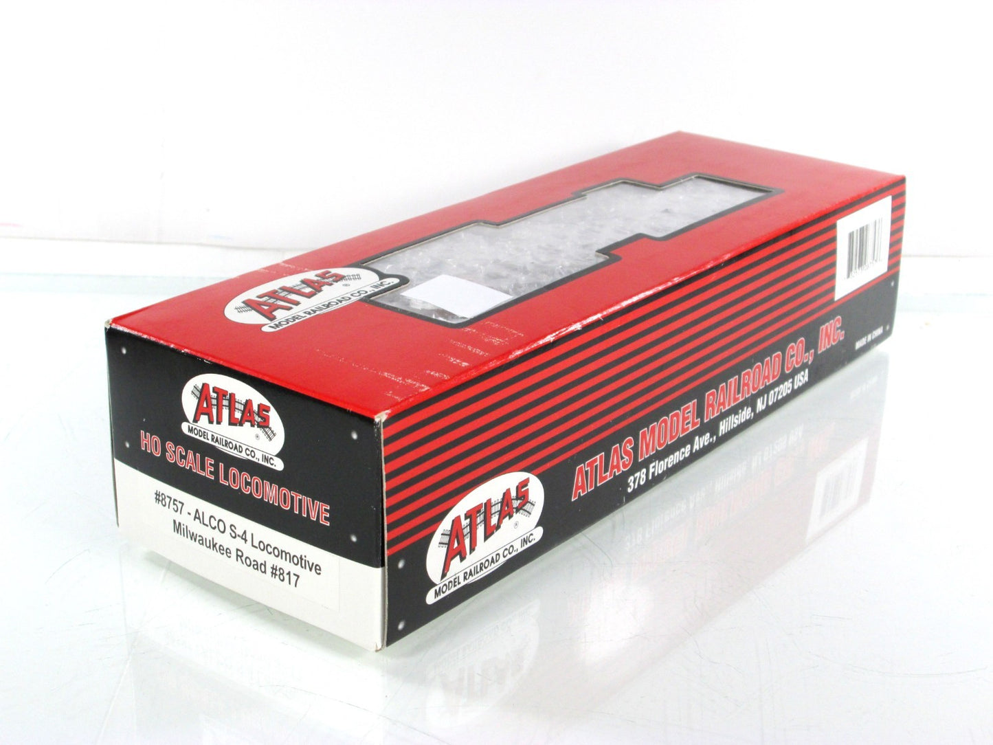 HO Scale **MILWAUKEE ROAD** ALCO S-4 Switcher Locomotive #817 - Atlas 8757 *RARE