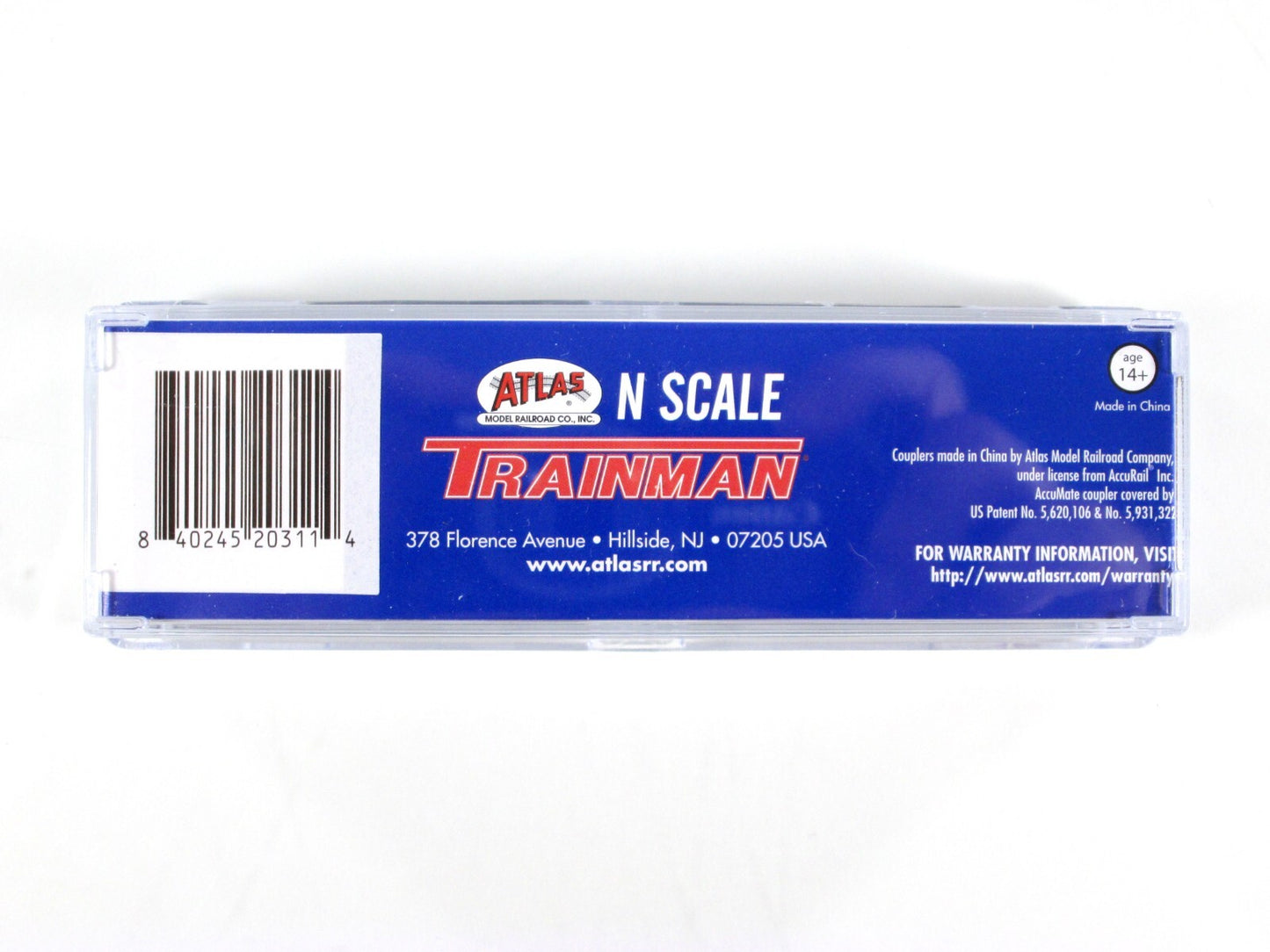 N Scale ***MERRY CHRISTMAS 2021*** 40' Box Car, NPLX 25 - Atlas Special 50006043