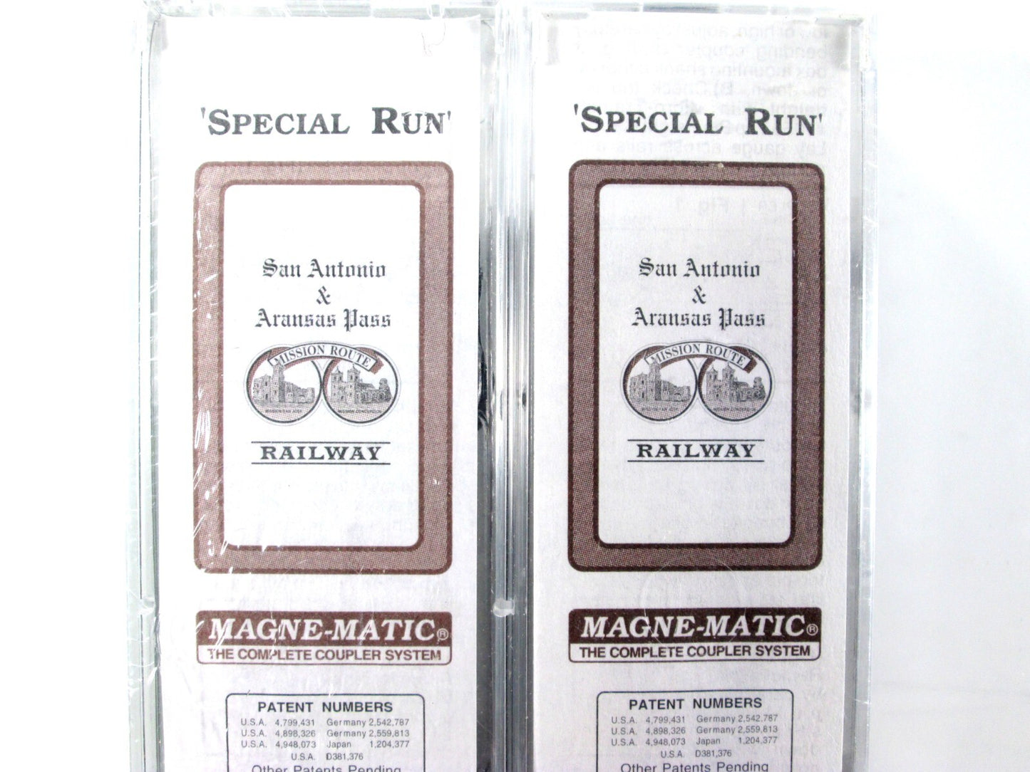 N Scale **SAN ANTONIO & ARANSAS PASS** Box Car 2-Pack - Micro Trains Special Run