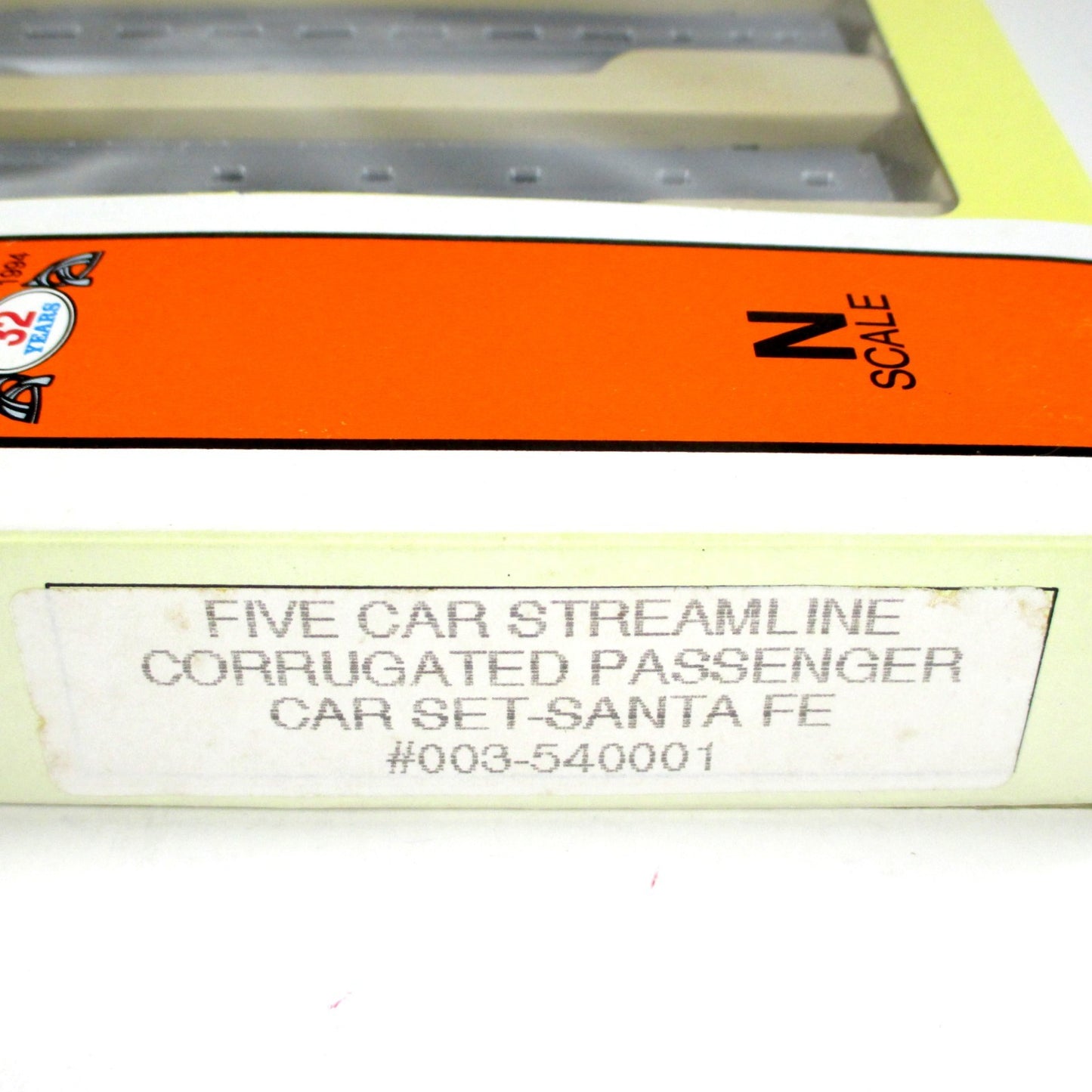 N Scale ****Santa Fe**** Lightweight Passenger Car 5-Pack Set --- Con-Cor 540001