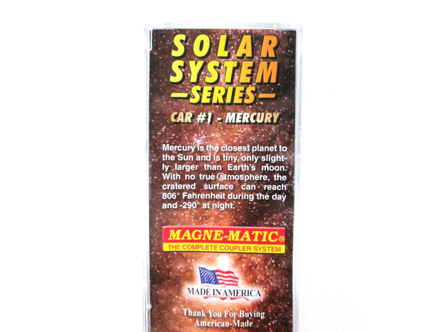 N Scale *MERCURY* Solar System Planet Series 60' Box Car --Micro Trains 10202831