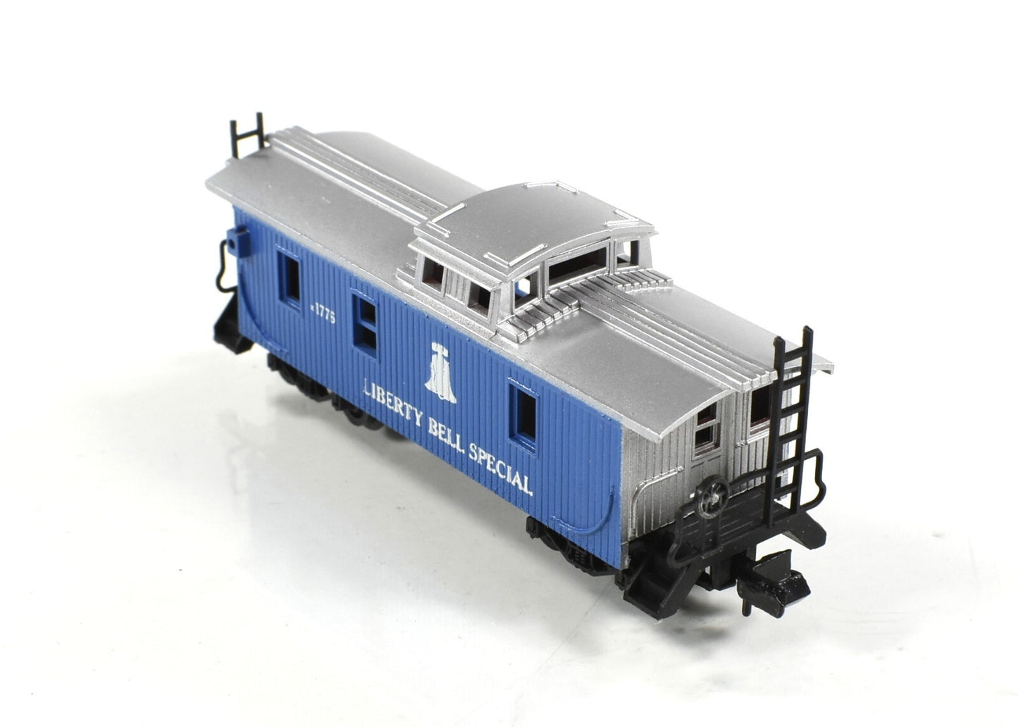 N Scale ***LIBERTY BELL SPECIAL*** Patriotic Caboose 1776 - Con-Cor 1776P *RARE