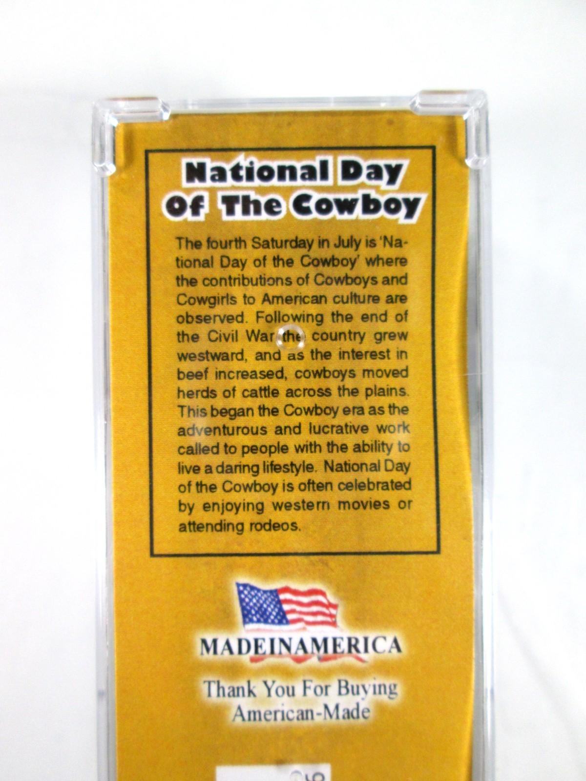 N Scale RAILBOX ***NATIONAL DAY of the COWBOY*** GRAFFITI Box Car - MTL 02544014