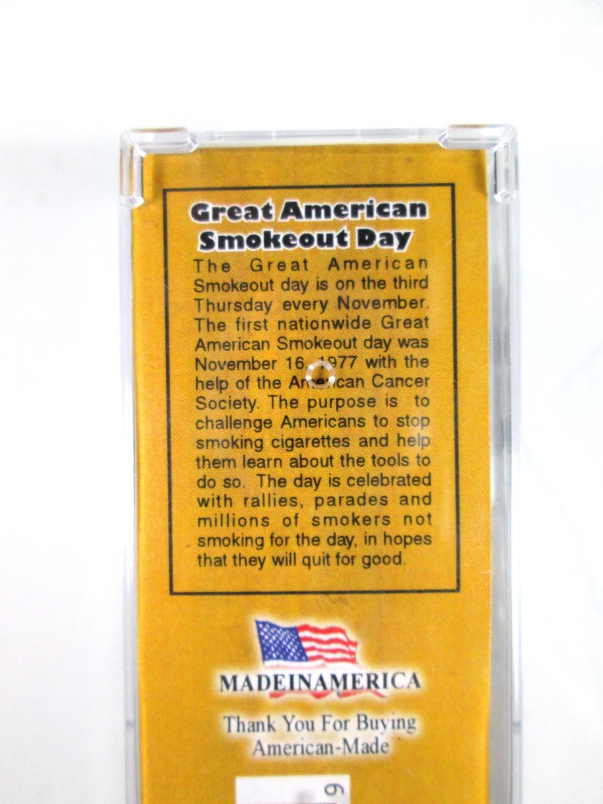 N Scale RAILBOX ***GREAT AMERICAN SMOKEOUT DAY*** GRAFFITI Box Car, MTL 02544567