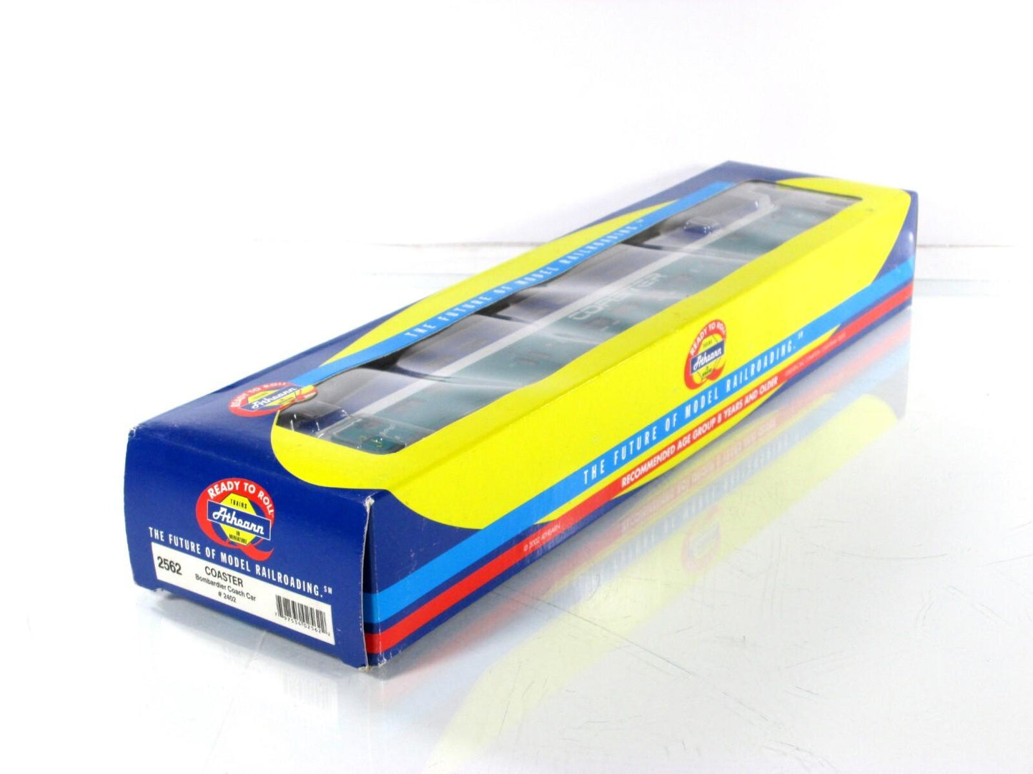 HO Scale ***SAN DIEGO COASTER*** Bombardier Commuter Coach #2402 - Athearn 2562