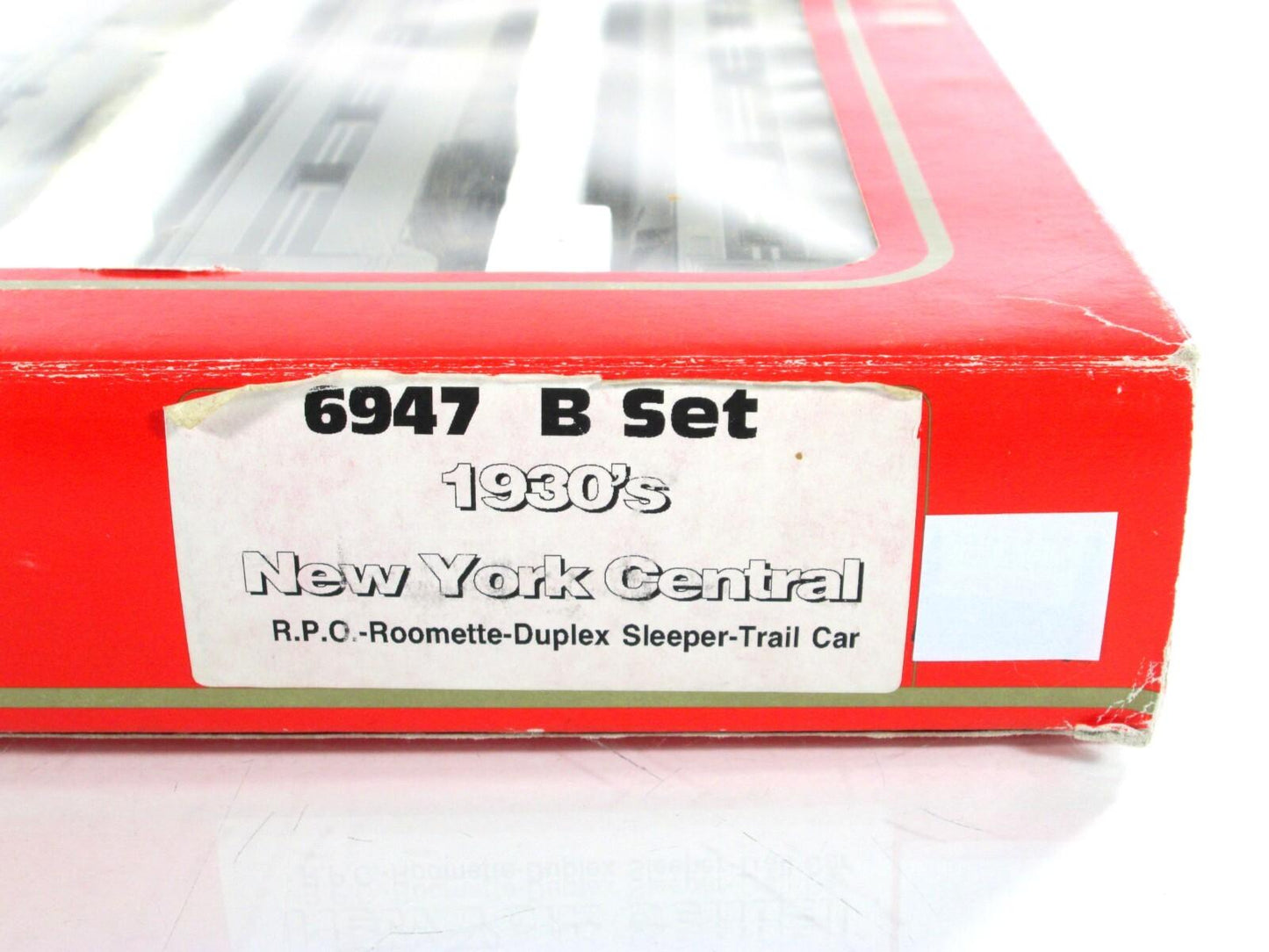 HO Scale ***NEW YORK CENTRAL*** 1930s Gray Passenger 4-Set B ---- Rivarossi 6947