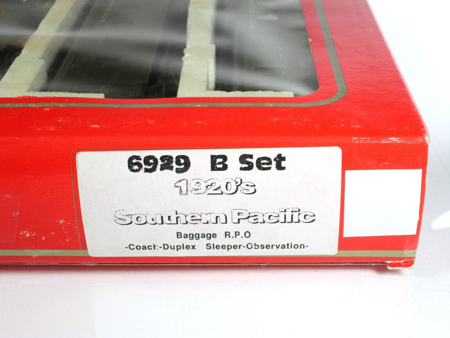 HO Scale ***SOUTHERN PACIFIC*** 1920s Passenger 4-Car Set B ----- Rivarossi 6929