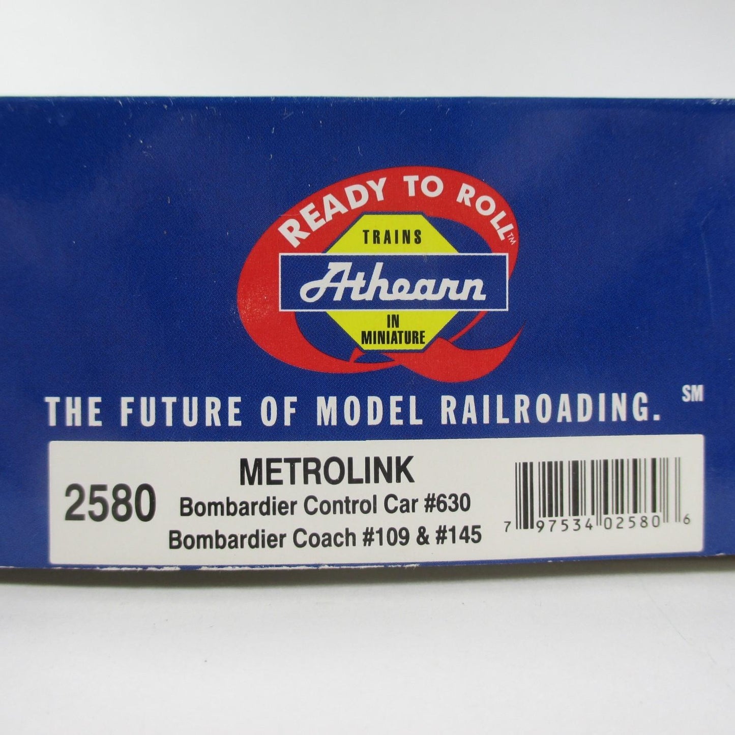 HO Scale ***METROLINK** 10th Anniversary Set, Cars #630, 109, 145 - Athearn 2580