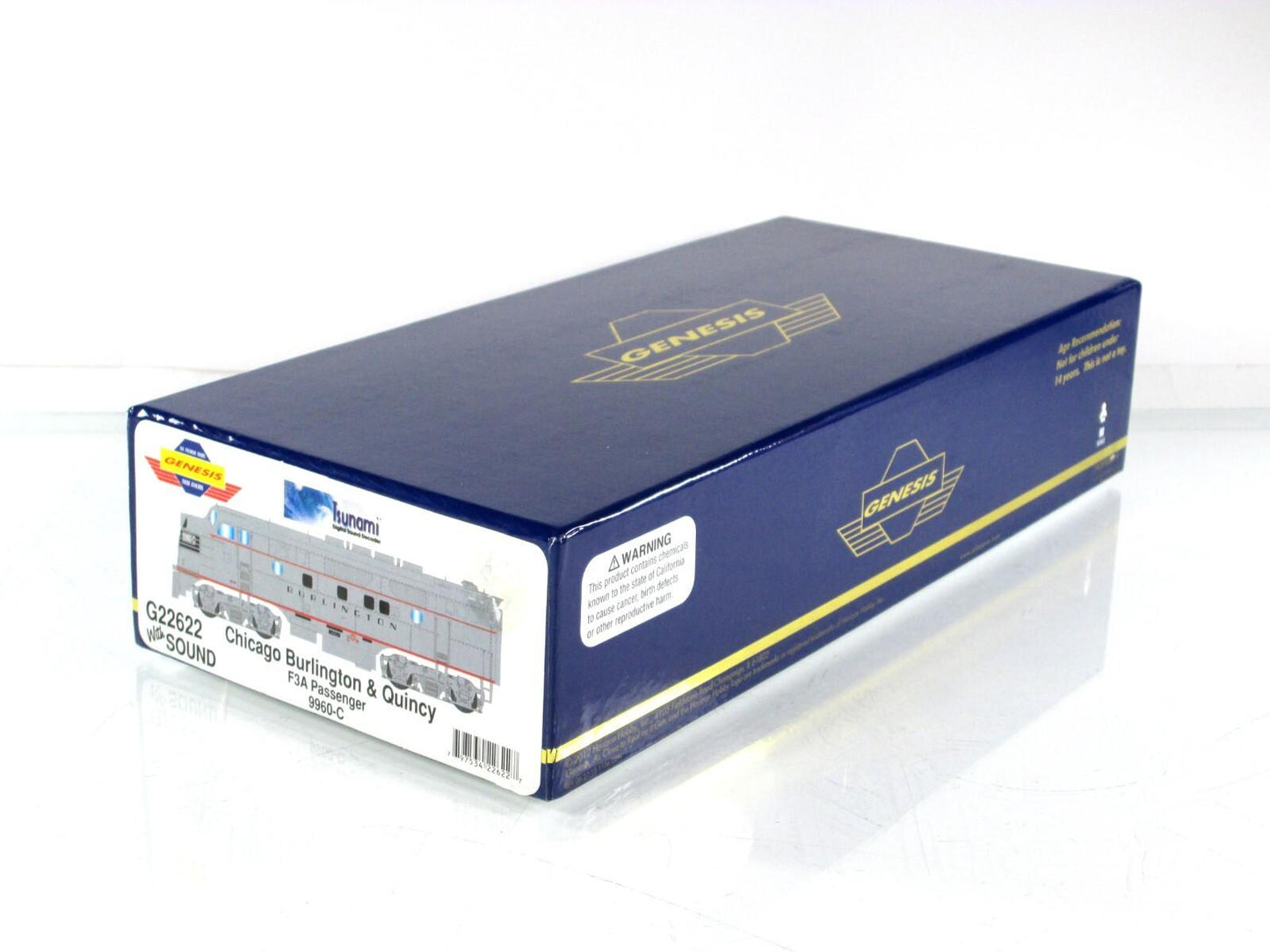 HO Scale ***CB&Q*** F3A Locomotive #9960-C - Athearn G22622 w/ DCC Tsunami Sound