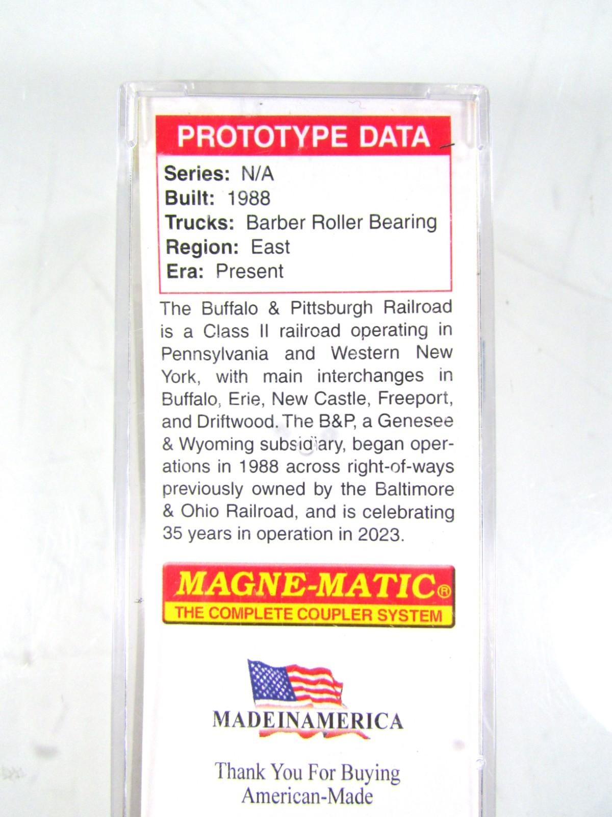 N Scale **BUFFALO & PITTSBURGH** 35th Anniv. 60' Box Car - Micro Trains 10200230