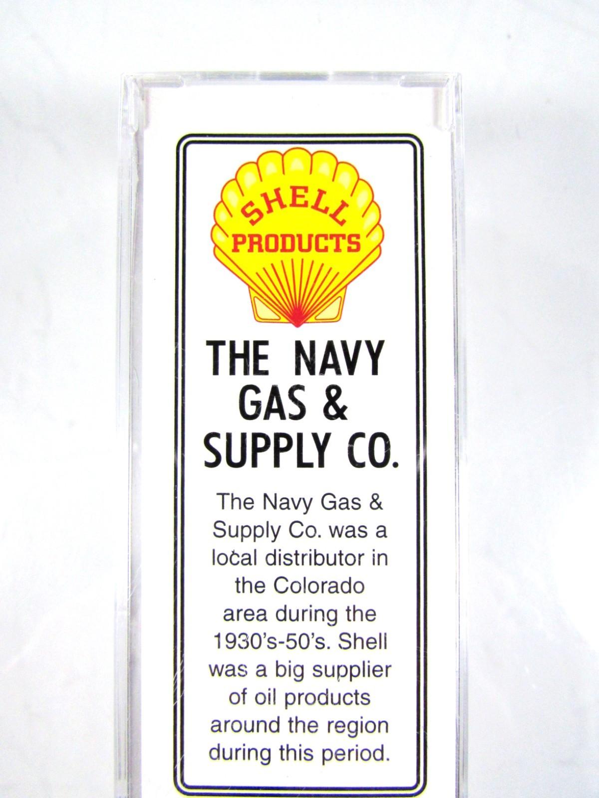 N Scale ***NAVY GAS & SUPPLY*** (Denver) Tank Car #8507 - Micro Trains NSC 06-79