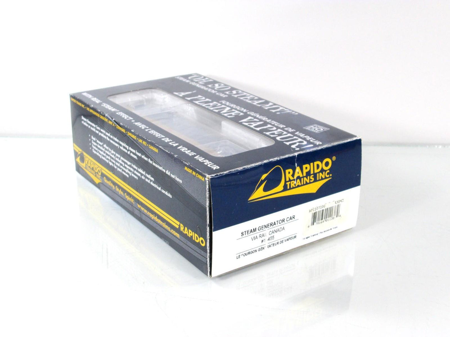 HO Scale ***VIA RAIL CANADA*** Steam Generator #15455 - Rapido 107100