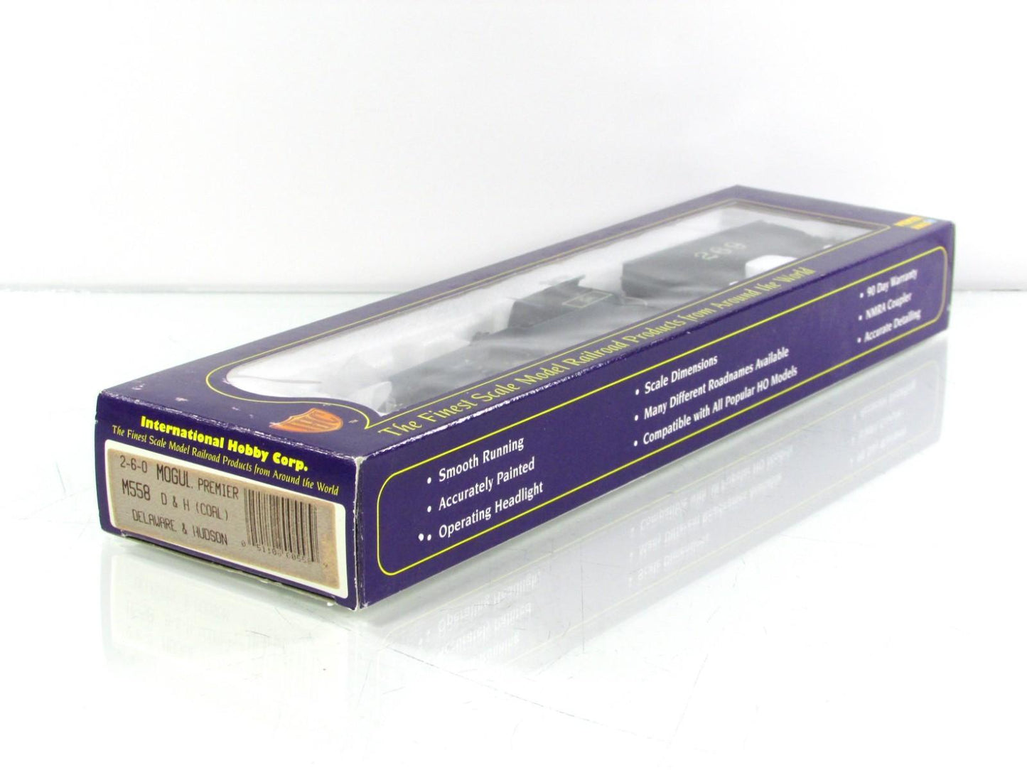 HO Scale ***DELAWARE & HUDSON*** 2-6-0 MOGUL Locomotive #269 - IHC Premiere M558