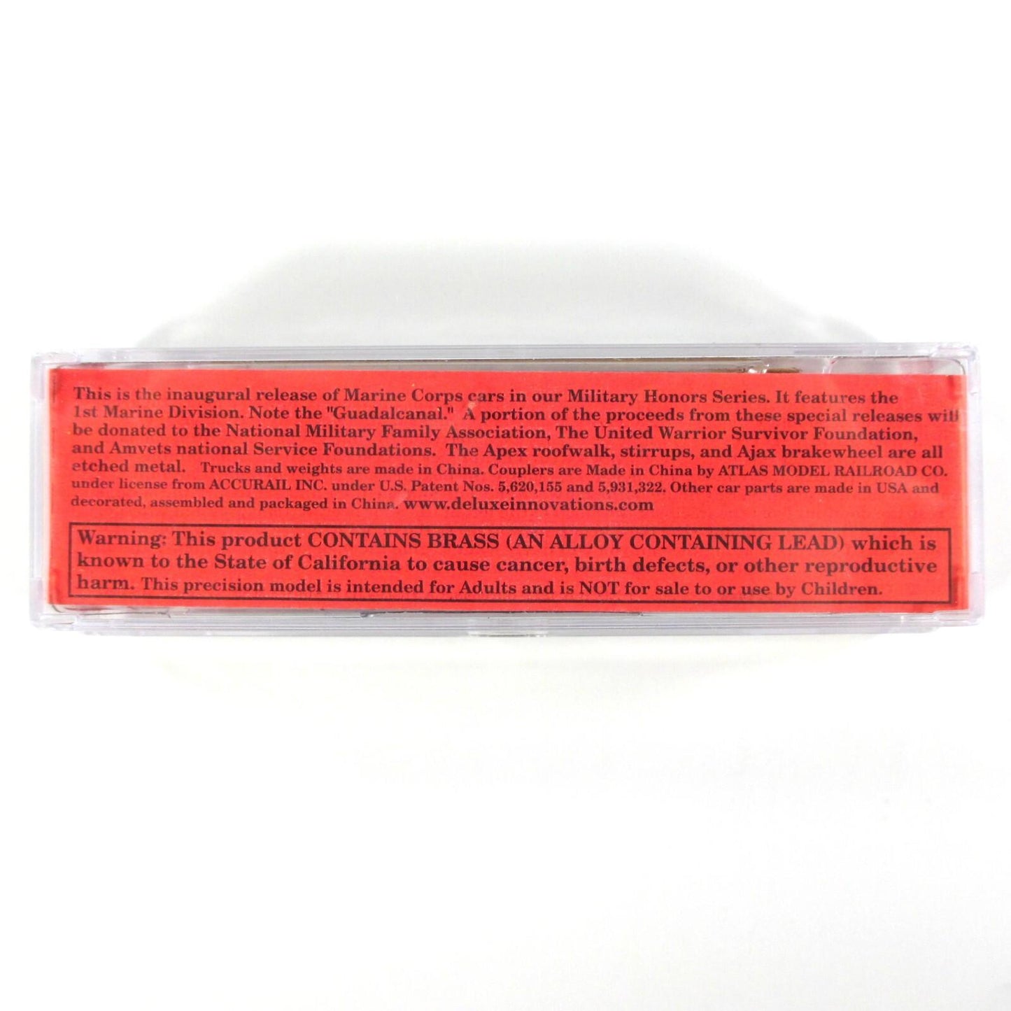 N Scale ***US MARINES GUADALCANAL*** 40' Box Car - USMC 27111913 - DELUXE 240141