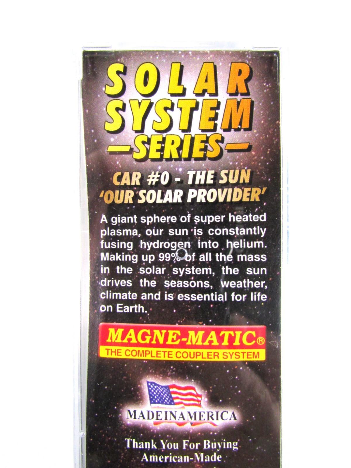 N Scale ***SUN** Solar System Series 60' Box Car - Micro Trains 10200830 LIGHTED