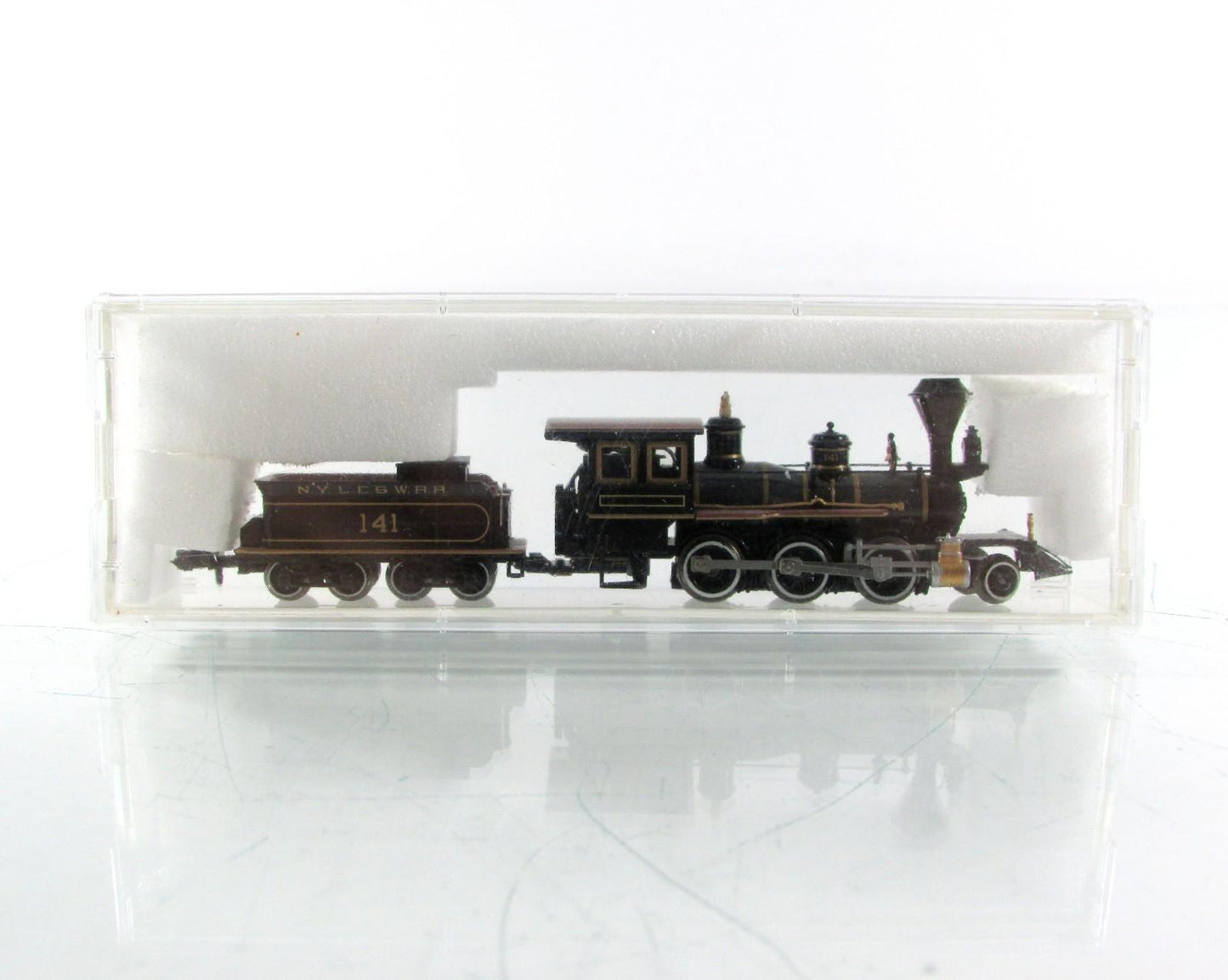 N Scale **New York, Lake Erie & Western** 2-6-0 Mogul Steamer #141 - Atlas 41601