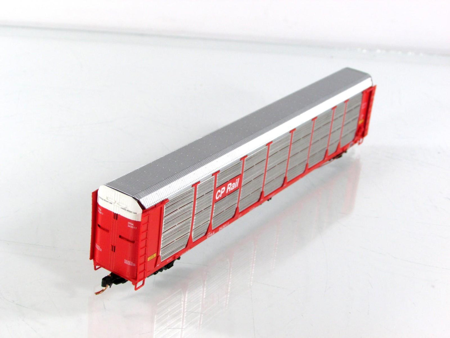 N Scale **CANADIAN PACIFIC** Bi-Level Auto Rack 3-Pack #1 - Red Caboose RM-19221