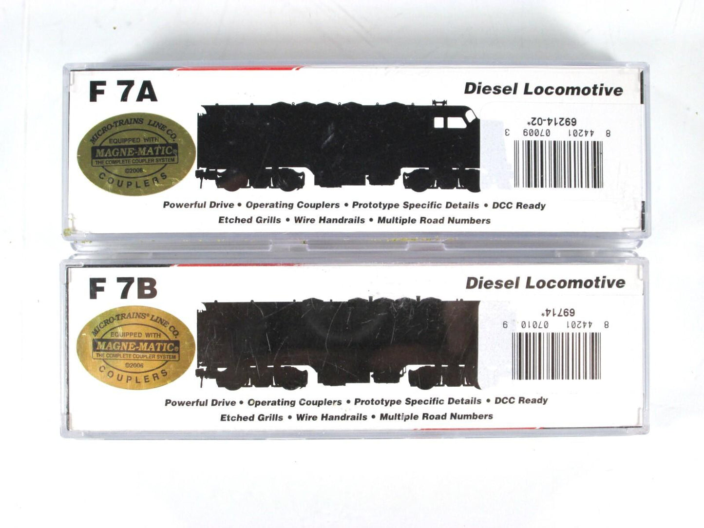 N Scale ***NORTHERN PACIFIC*** F7 A/B #6017 -Intermountain 69214, 69714 *DCC Rdy