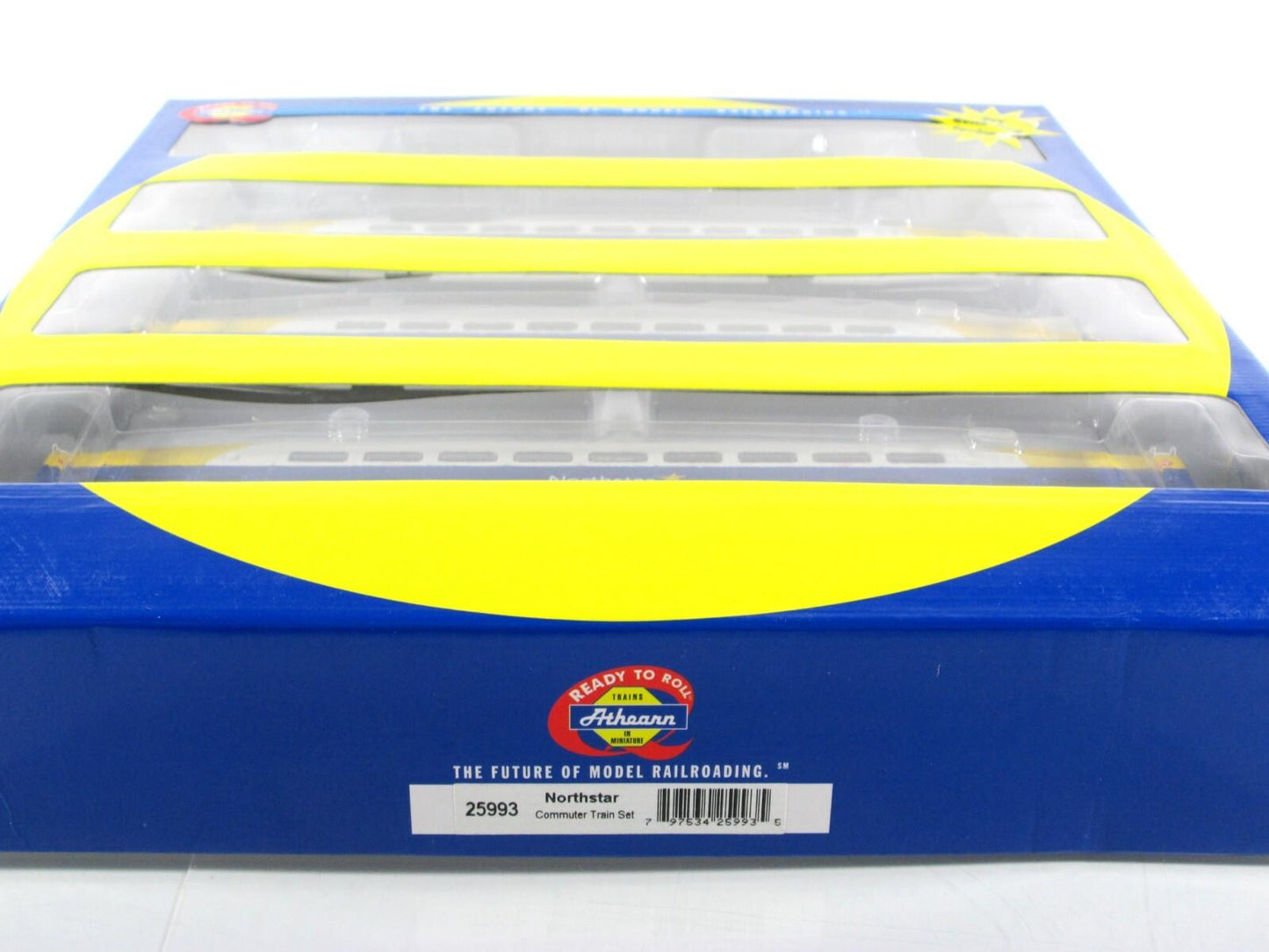 HO Scale ***NORTHSTAR*** Bombardier Passenger Set #602, 701, 709 - Athearn 25993