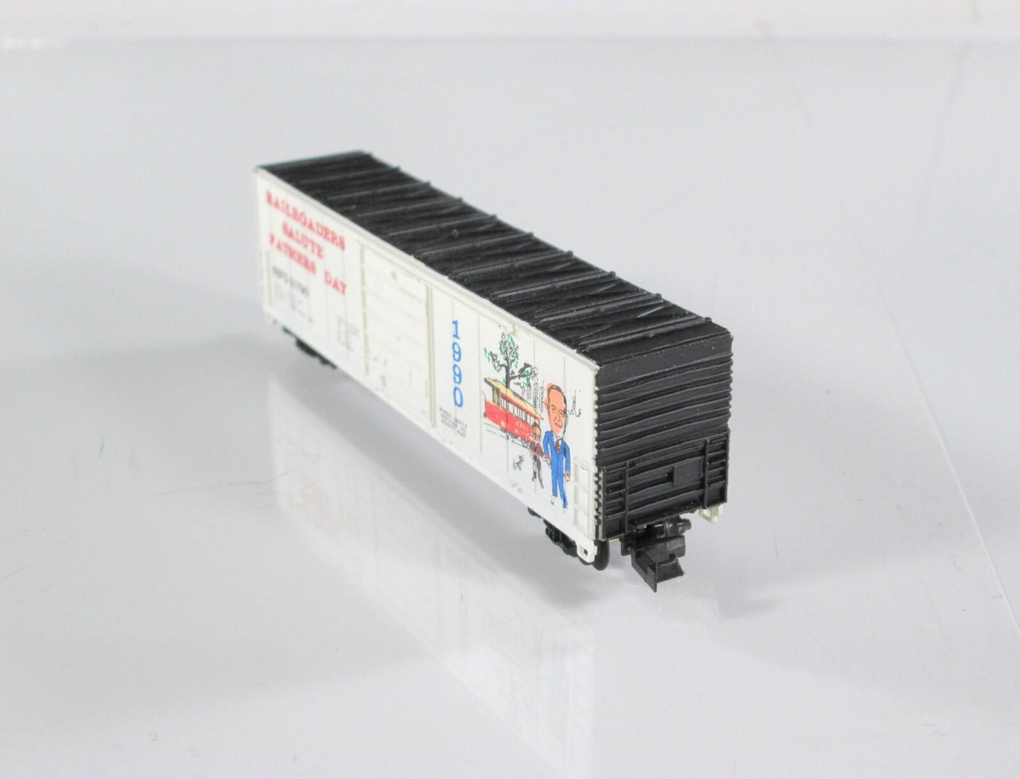 N Scale ***HAPPY FATHER'S DAY*** 50' Box Car - BBFD 61790 - Bev-Bel 2174 **RARE*
