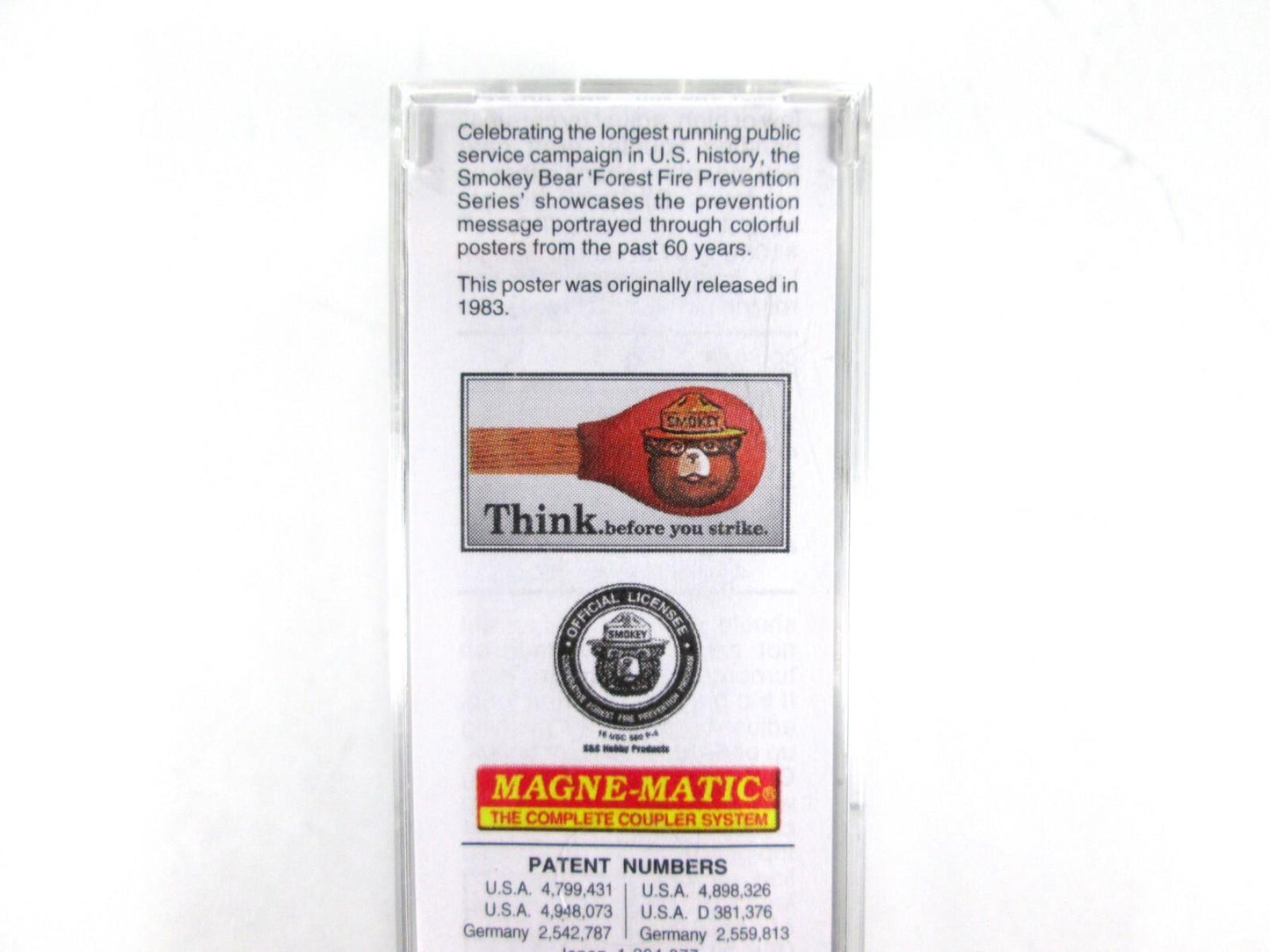 N Scale **SMOKEY BEAR** Fire Prevention Car 5, SBX 1983A - Micro Trains 03200405