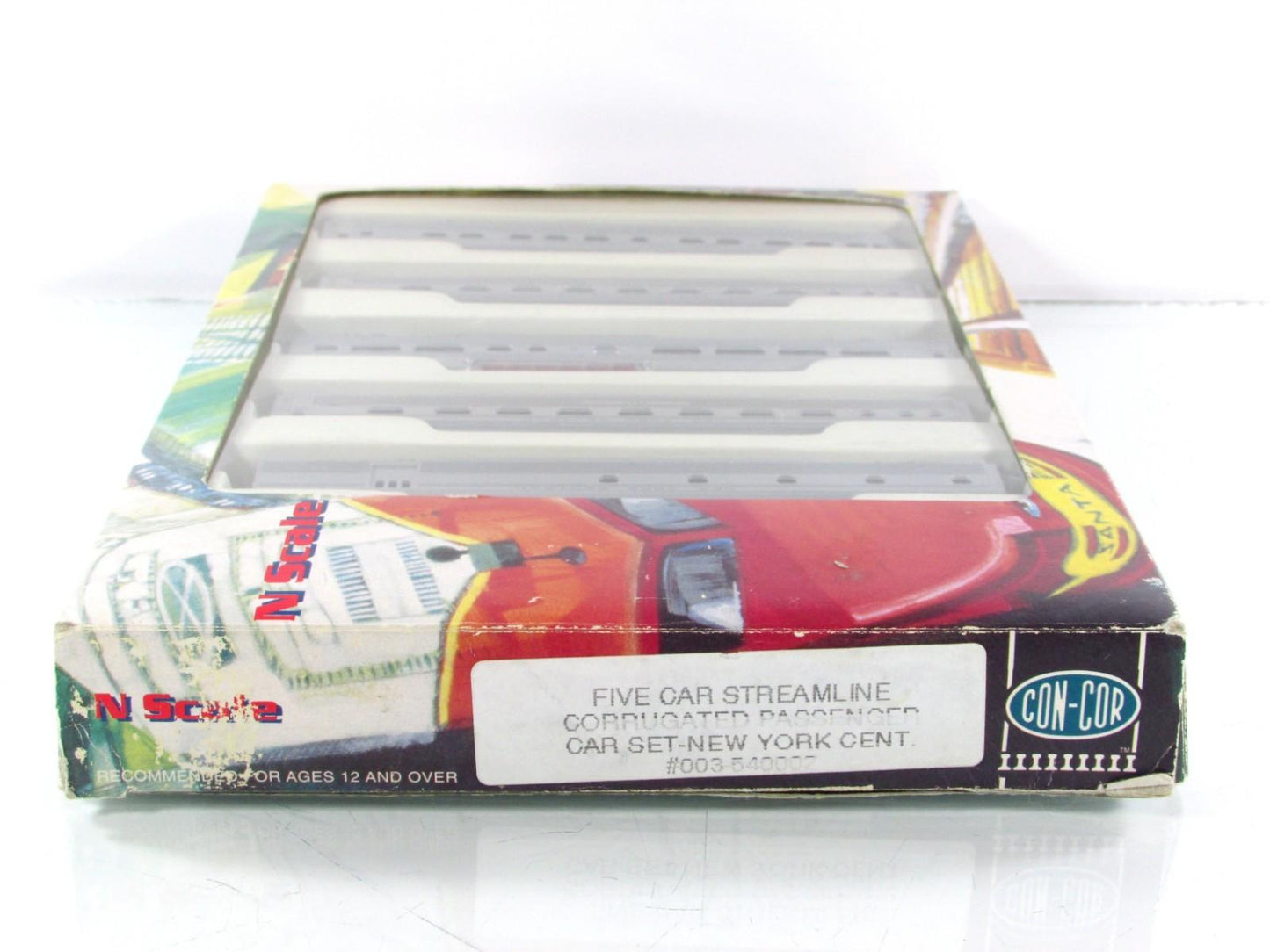 N Scale ***NEW YORK CENTRAL*** Lightweight Passenger 5-Car Set -- Con-Cor 540002