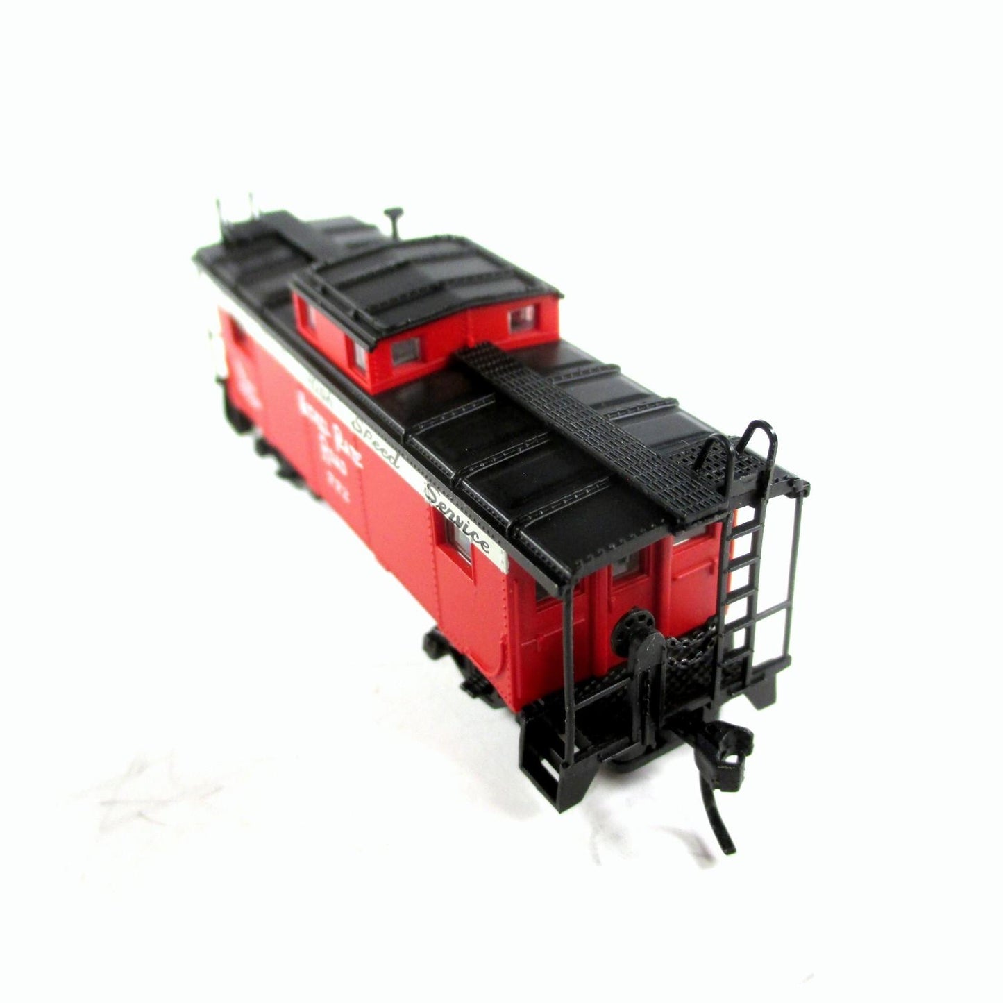 N Scale ***NICKEL PLATE ROAD*** NE-6 Cupola Caboose, NKP 772 - Atlas 33432 *RARE