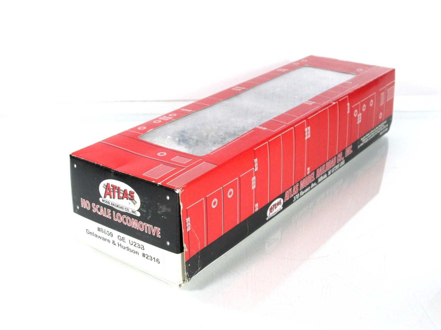 HO Scale ***DELAWARE & HUDSON*** GE U23B Locomotive #2316 - Atlas 8659, DCC Rdy