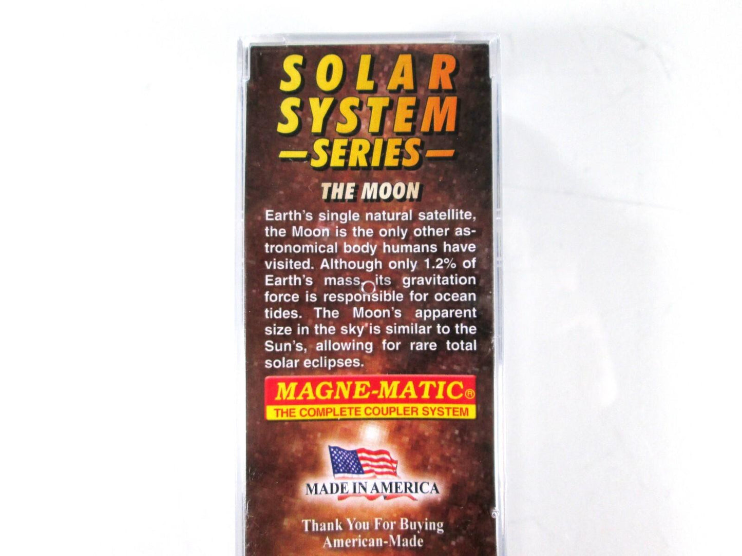 N Scale **The Moon** Solar System Planet Series Box Car -- Micro Trains 10202840