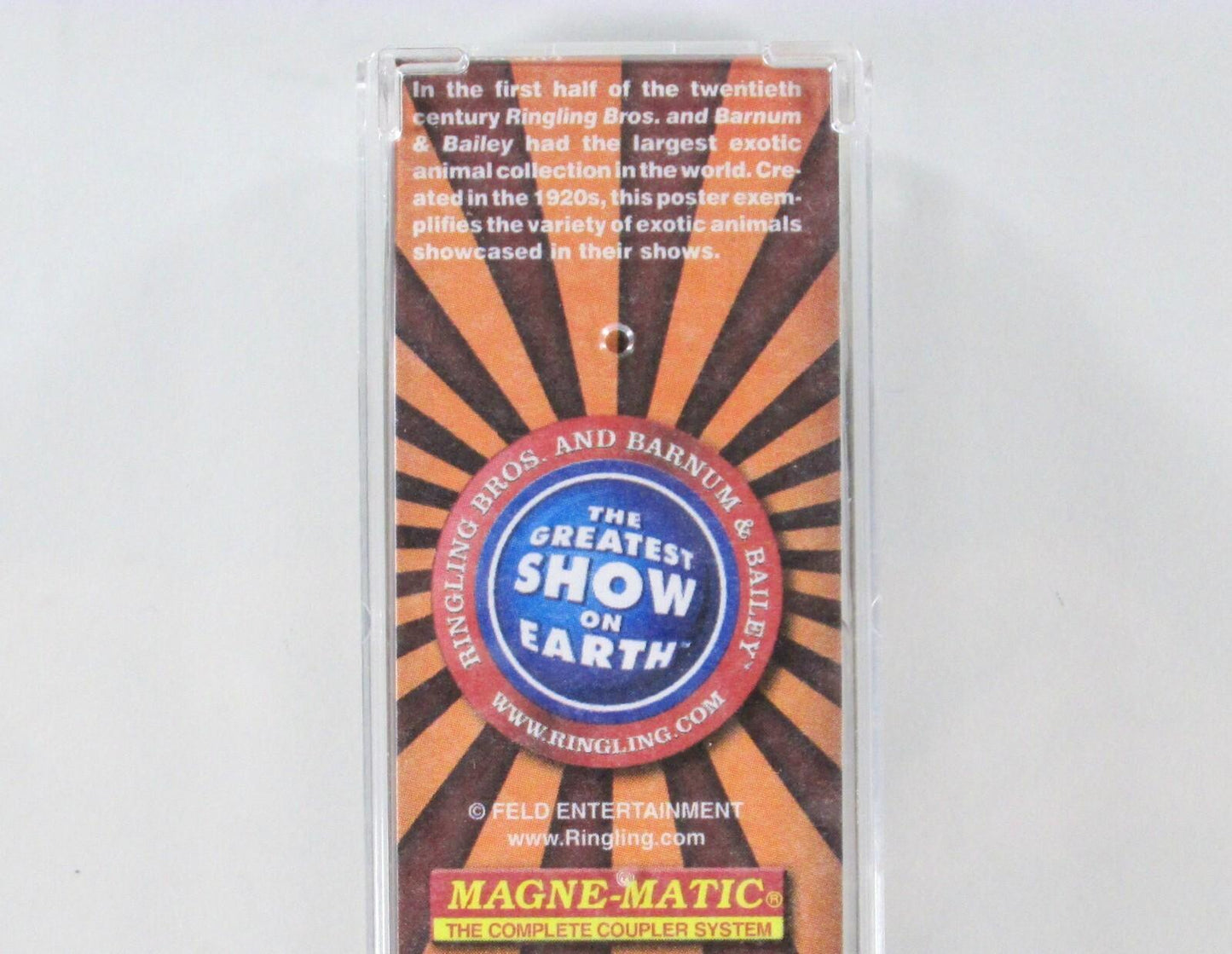 N Scale ***RINGLING CIRCUS*** Billboard Car #3 Box Car --- Micro Trains 04700403